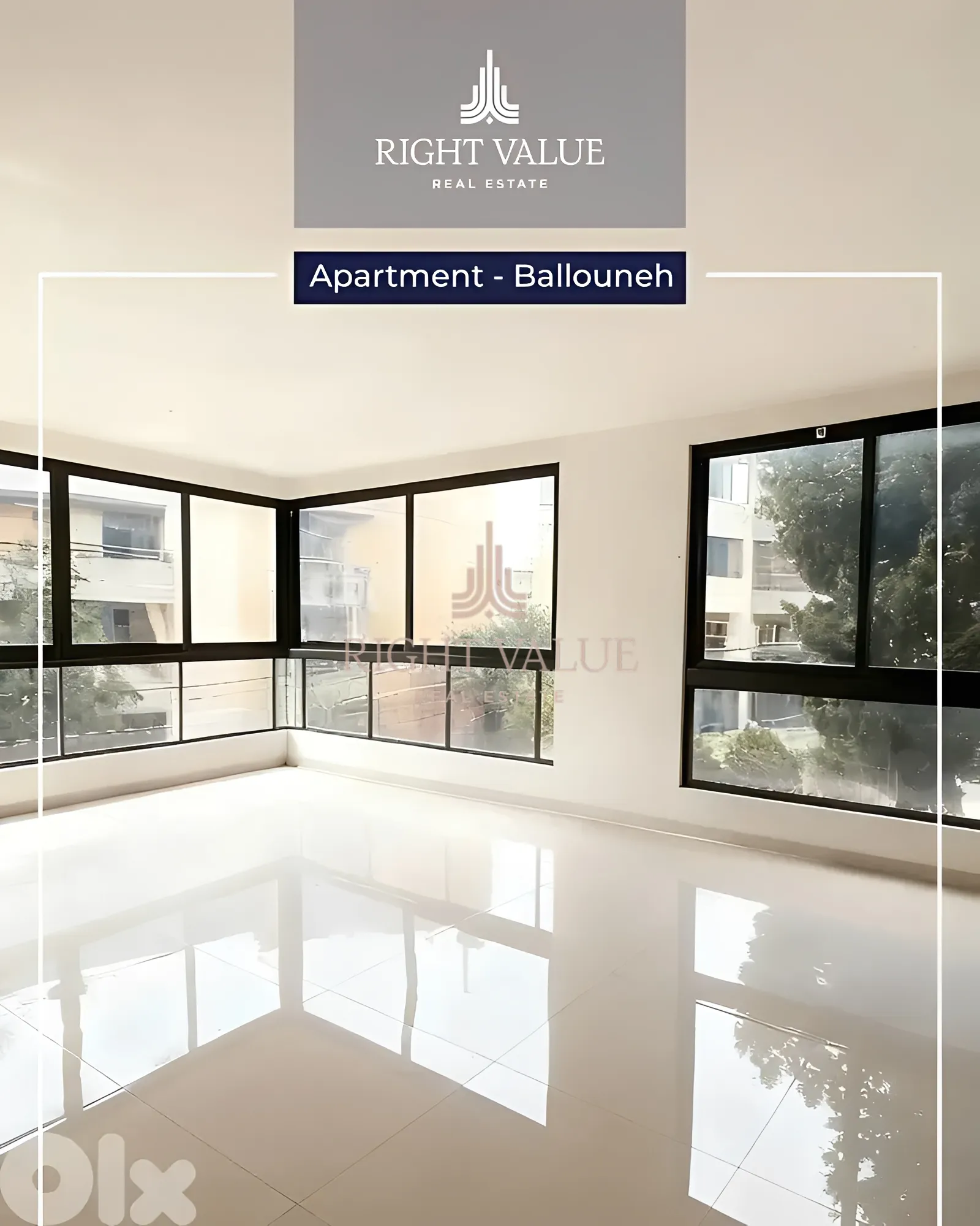 Apartment for sale in Ballouneh, Lebanon - 3 bed, 3 bath