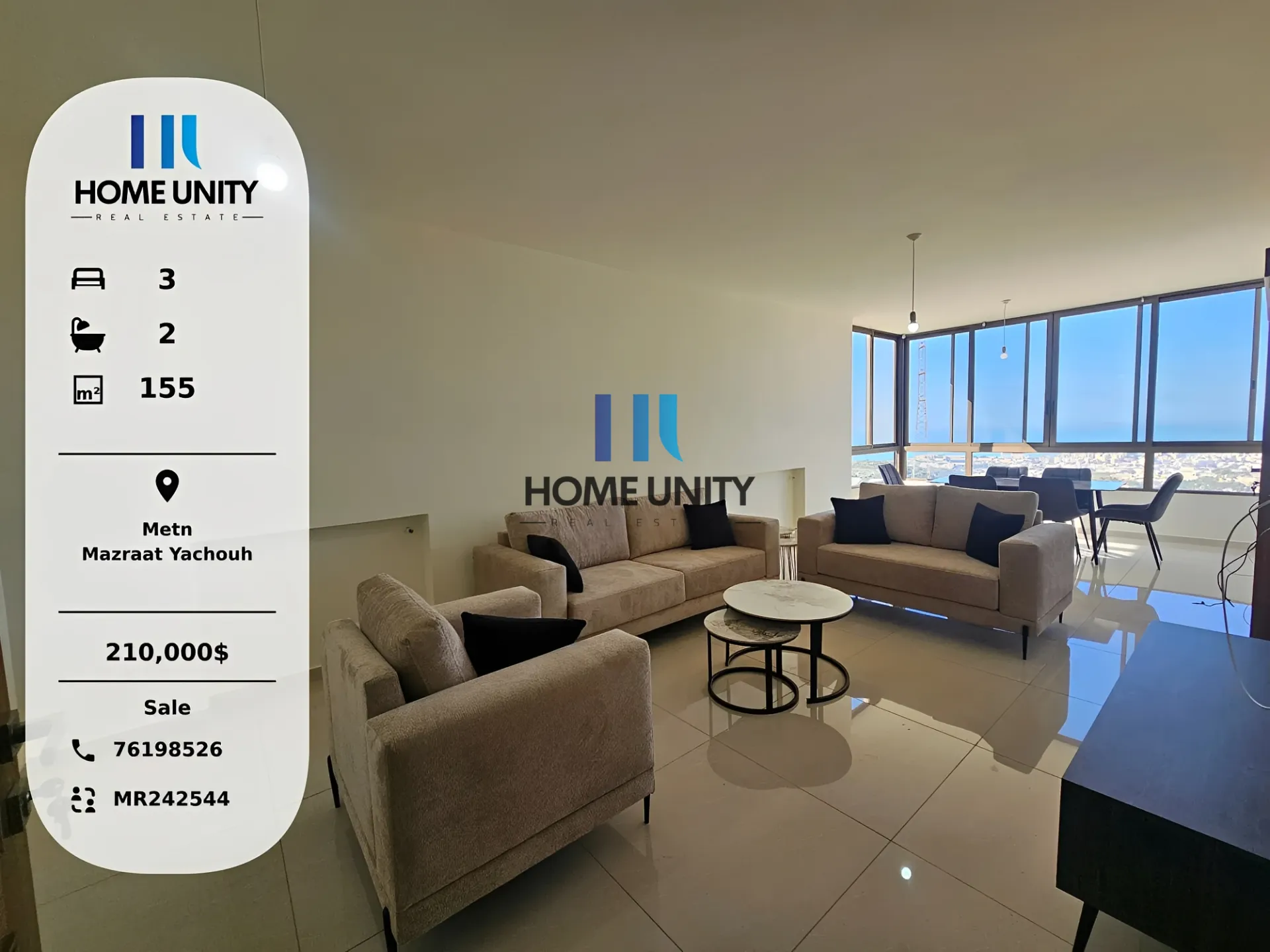 Residential in Mazraat yachoua, lebanon - 3 bed, 2.0 bath