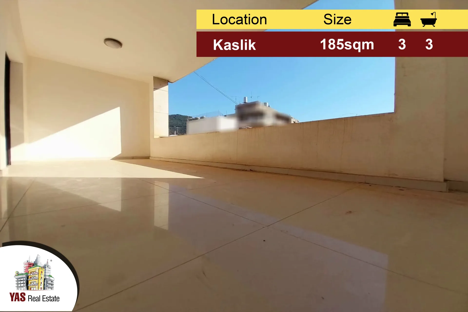 Apartment for Sale in Kaslik