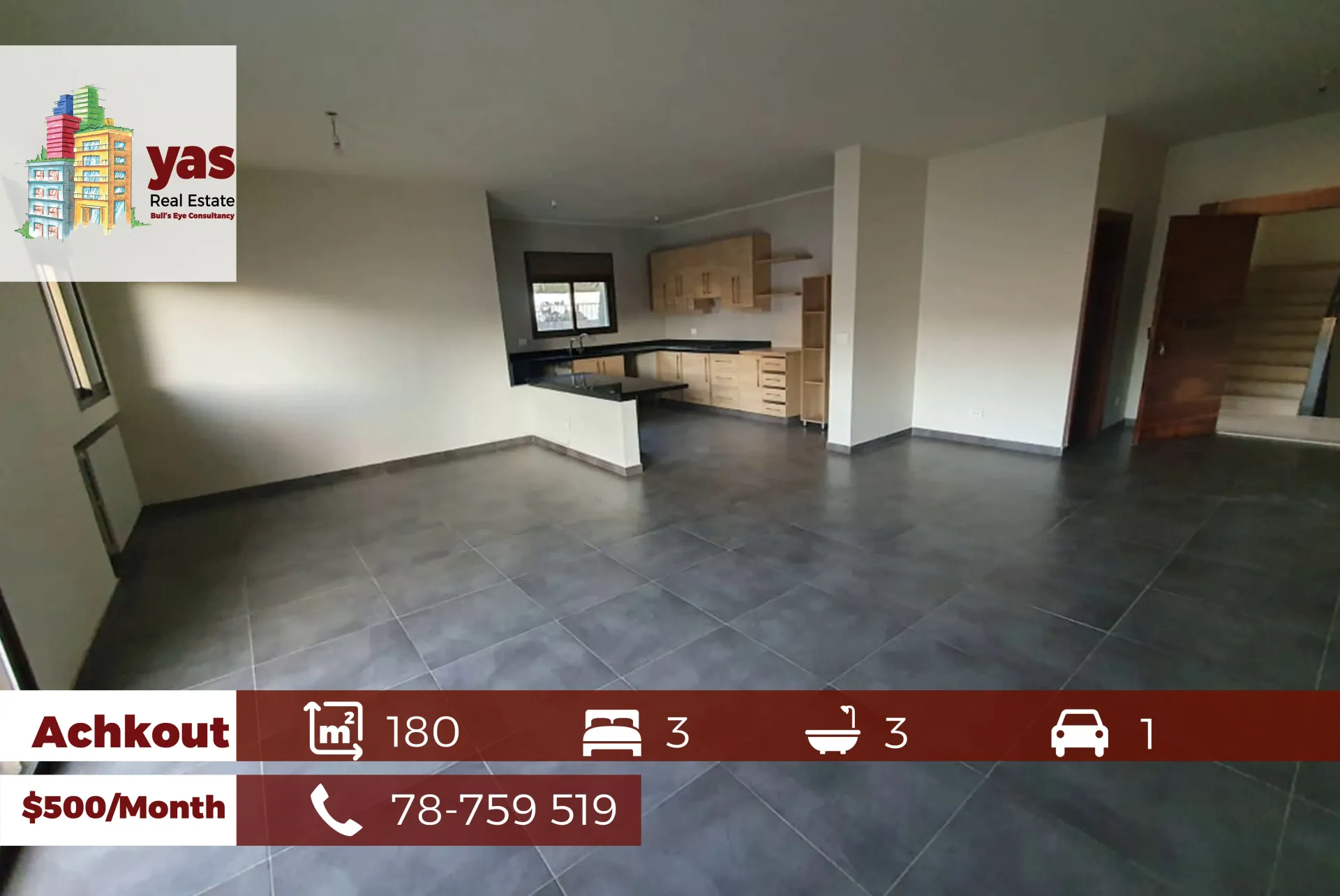 Apartment for Rent in Ashqout - 3 bed, 3 bath
