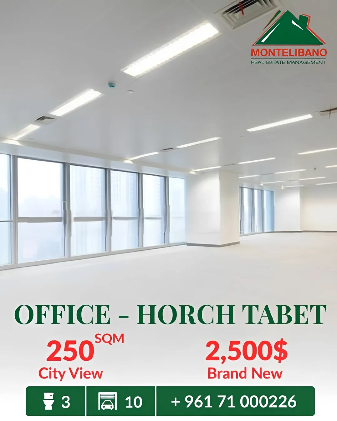 Office for rent in Horch Tabet, Lebanon