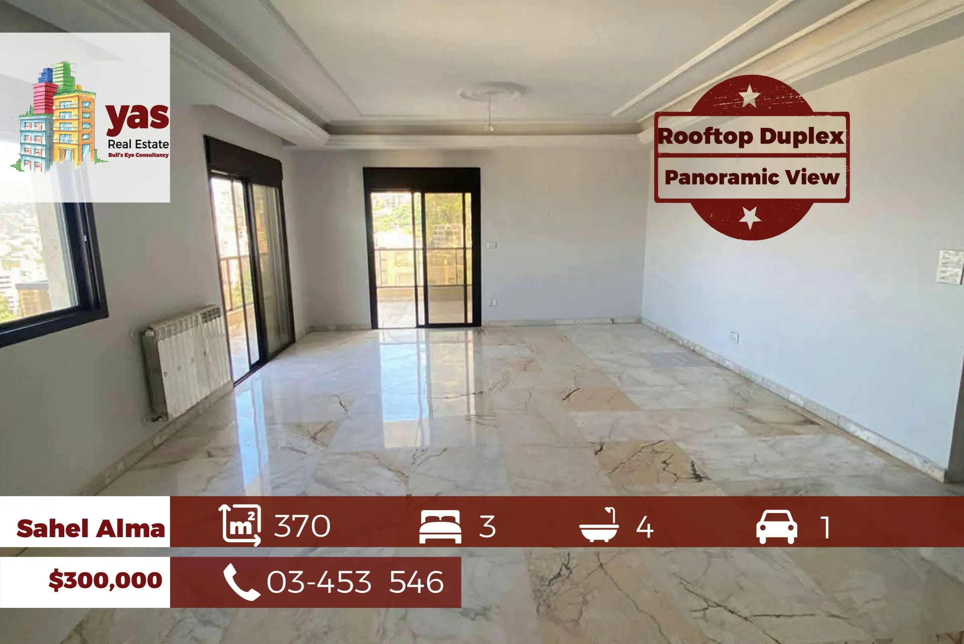 Apartment for Sale in Sahel Alma