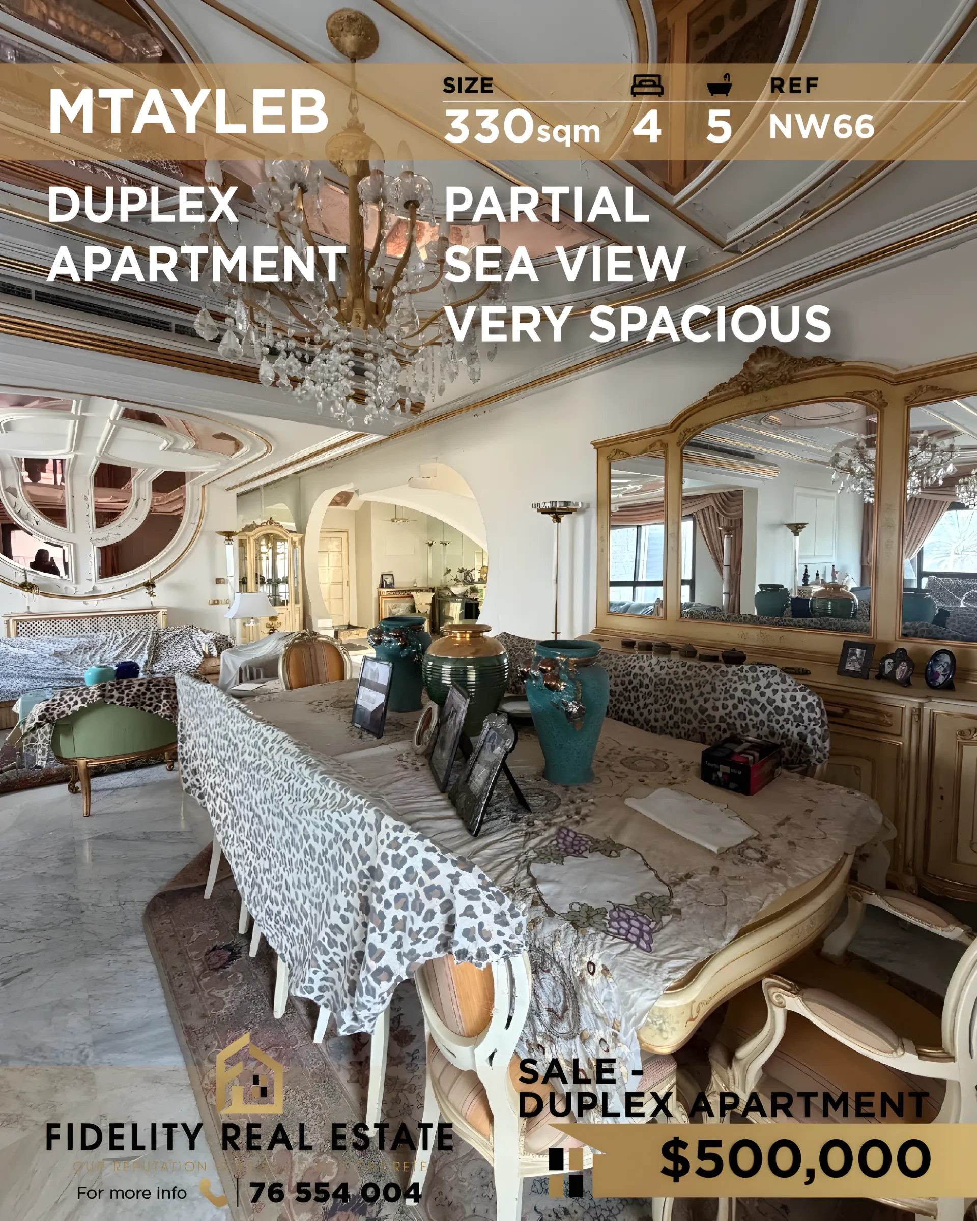 Apartment for sale in Mtayleb, Lebanon