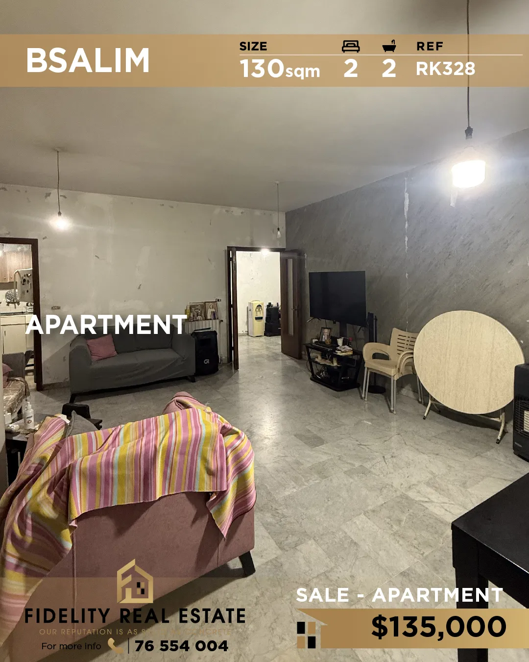 Apartment for sale in Bsalim, Lebanon