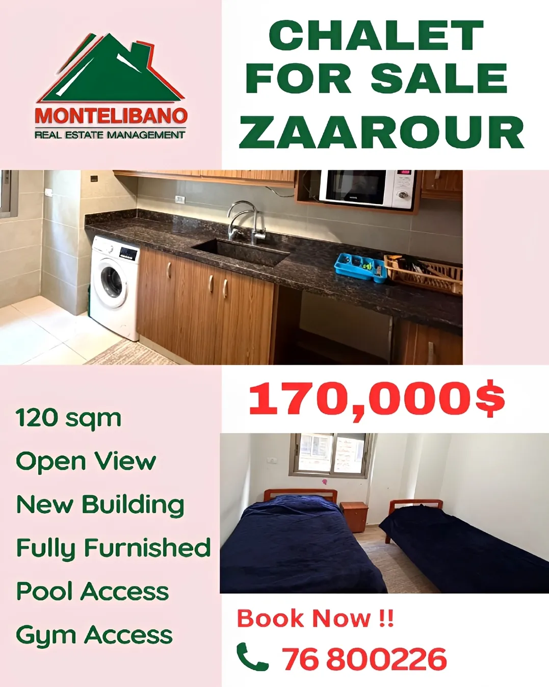 Chalet for Sale in Zaarour, Lebanon, Lebanon