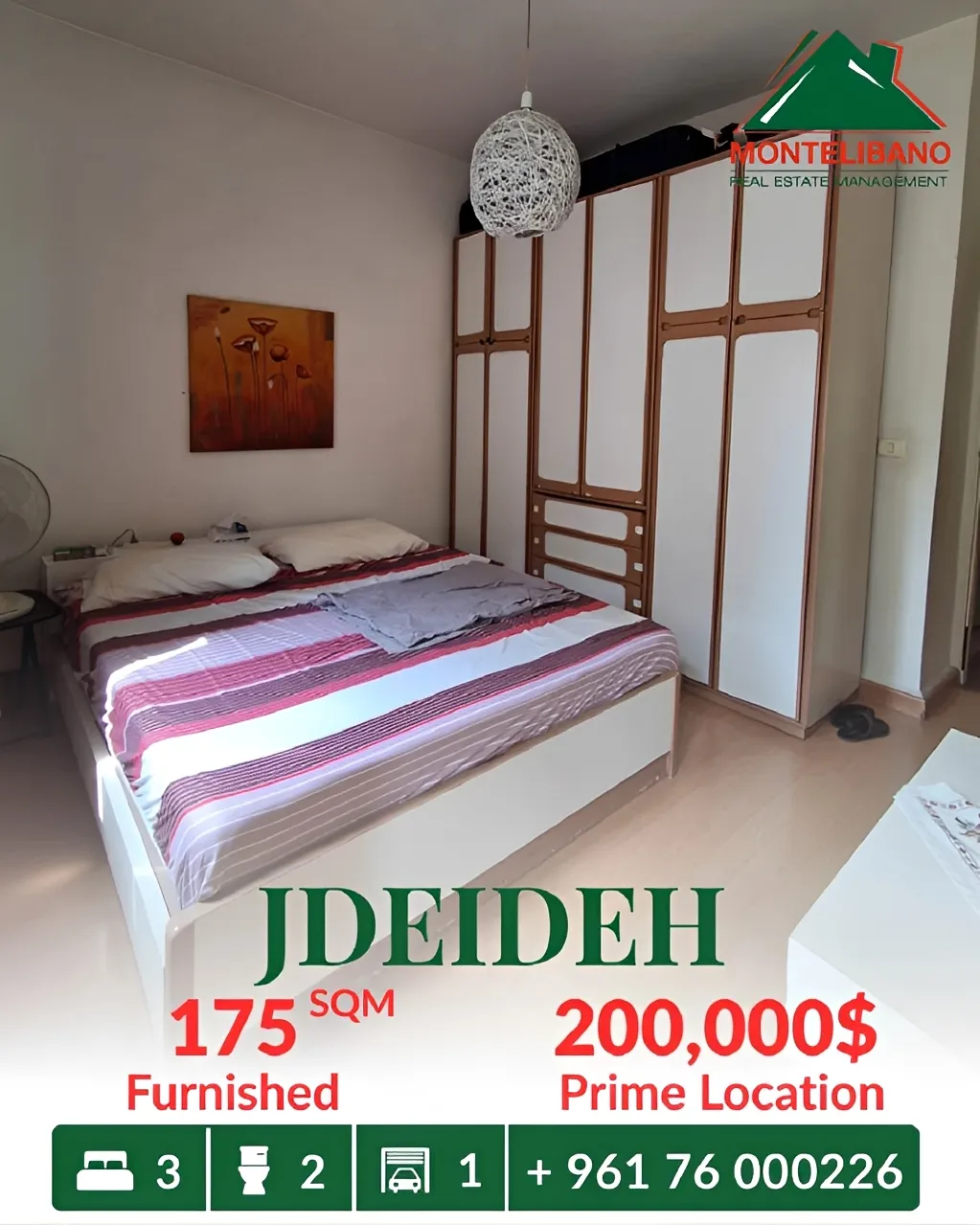 Apartment for sale in Jdeideh, Lebanon