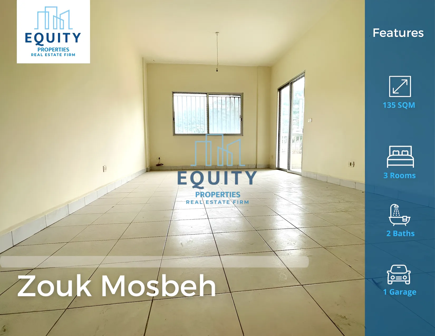 Apartment for Sale in Zouk Mosbeh
