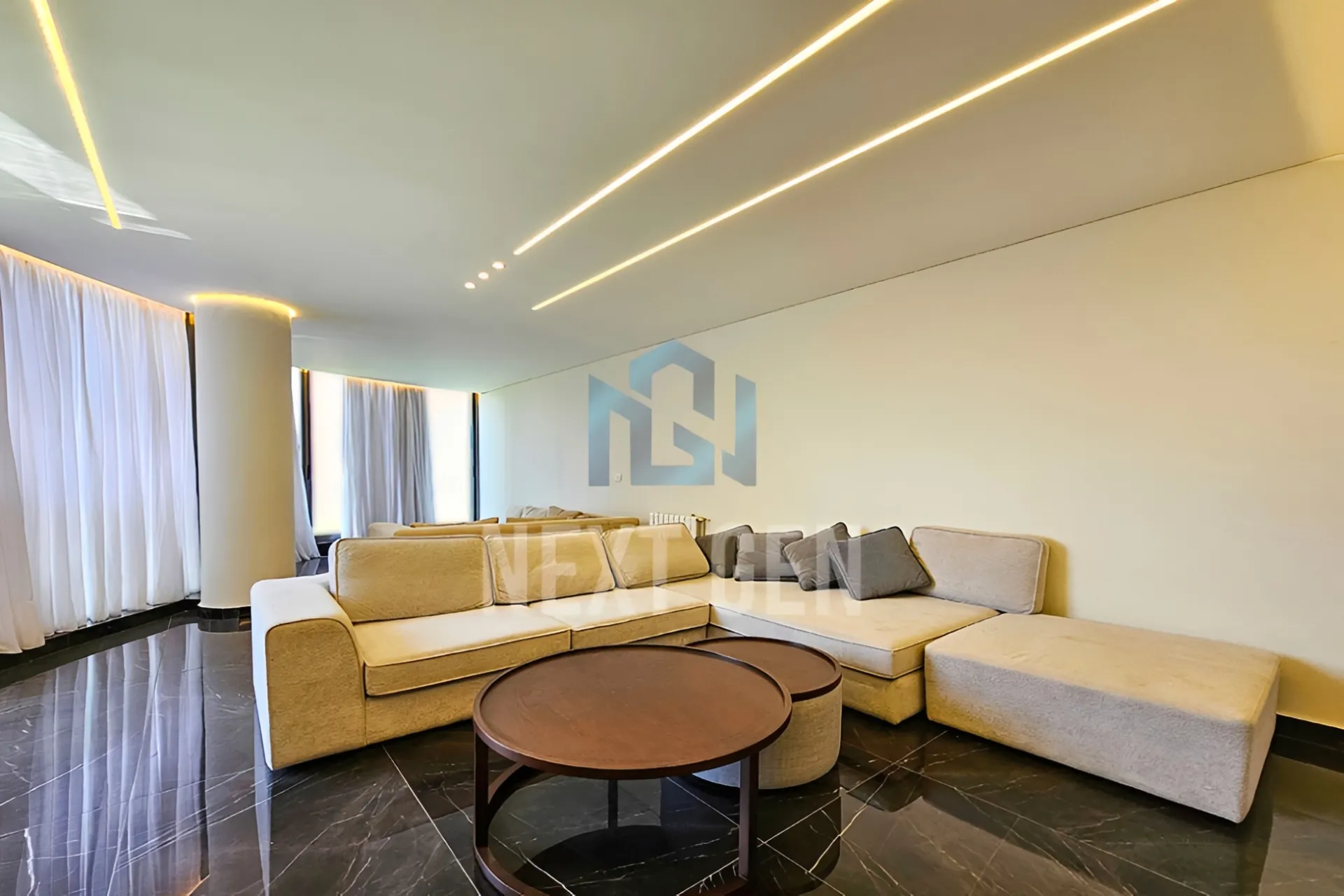 Apartment for rent in Achrafieh, Beirut, Lebanon - 2 bed, 3 bath
