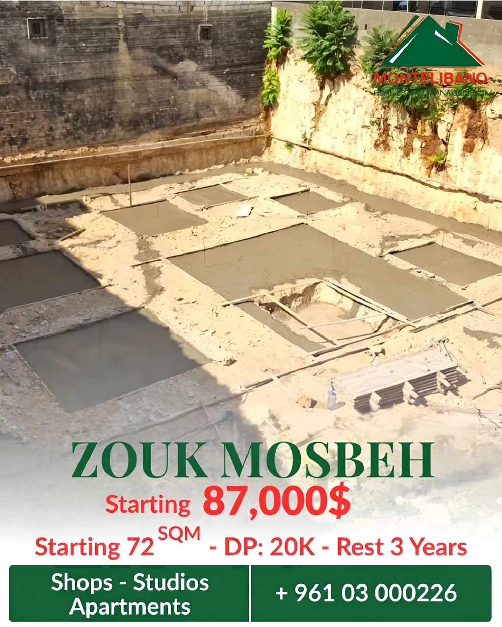 Apartment for sale in Zouk Mosbeh, Lebanon