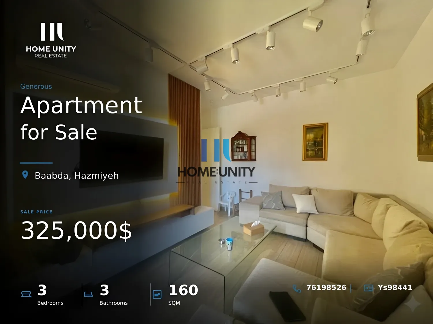 Apartment for Sale in Hazmieh