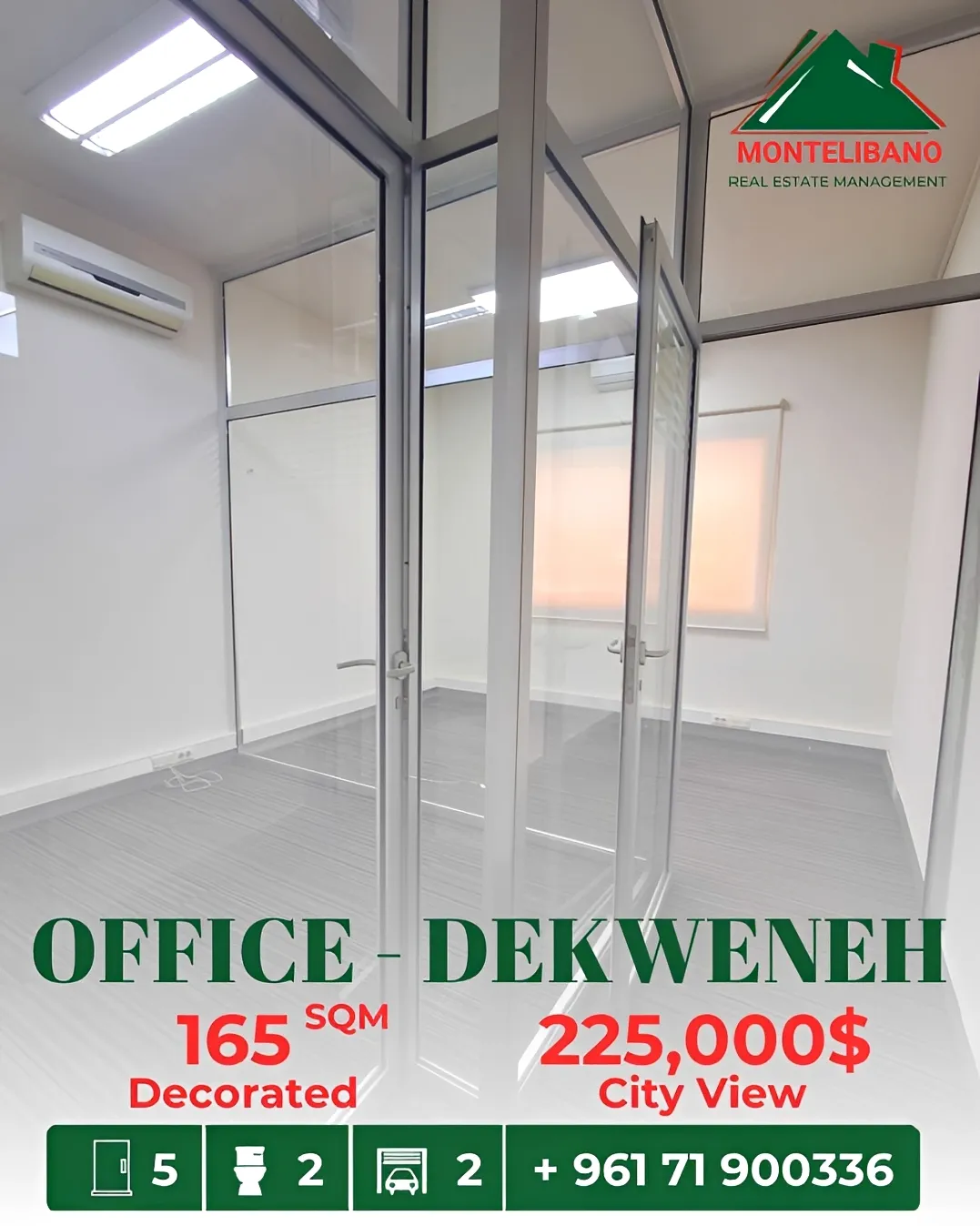 Office for sale in Dekwaneh, Lebanon