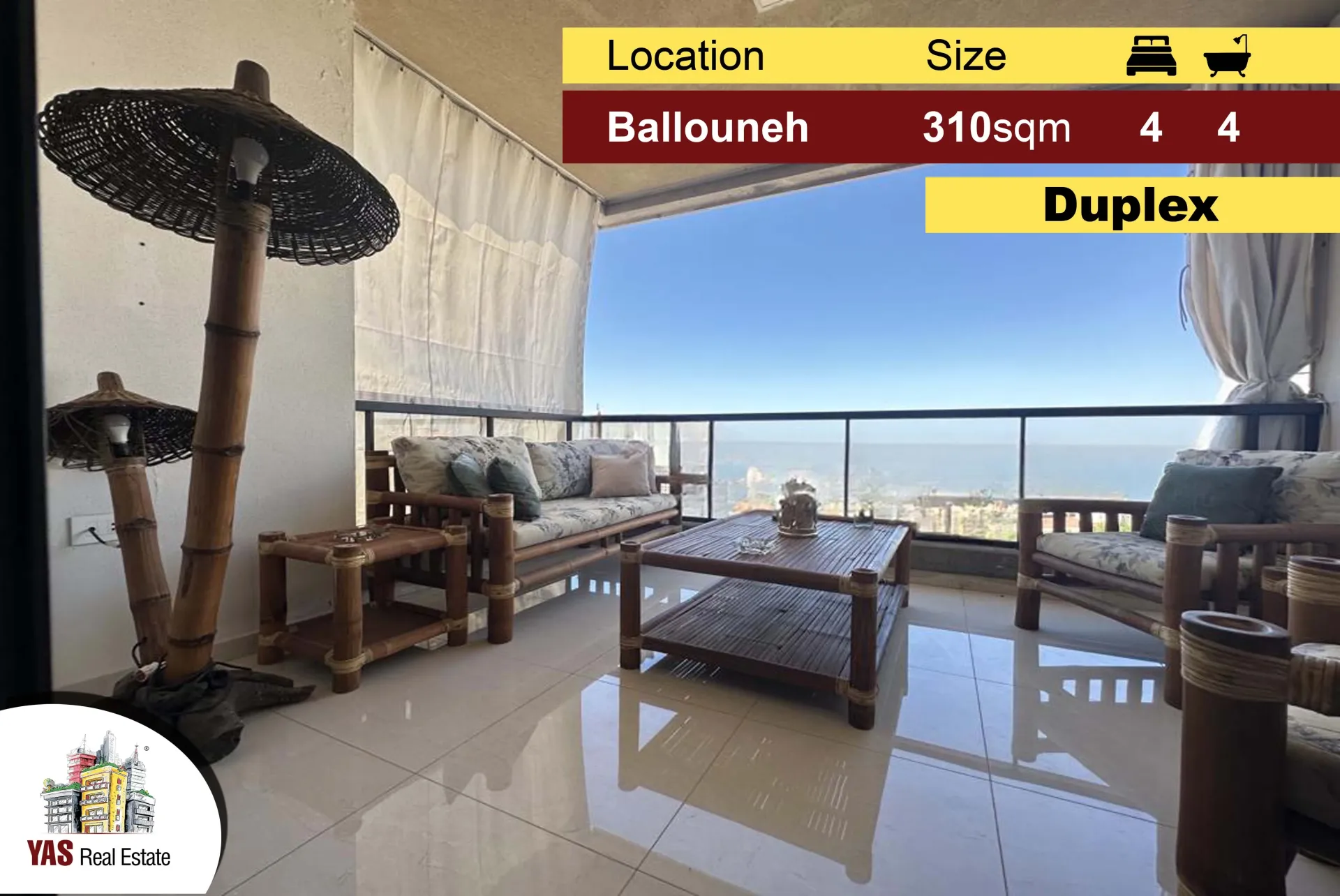 Apartment for Sale in Ballouneh