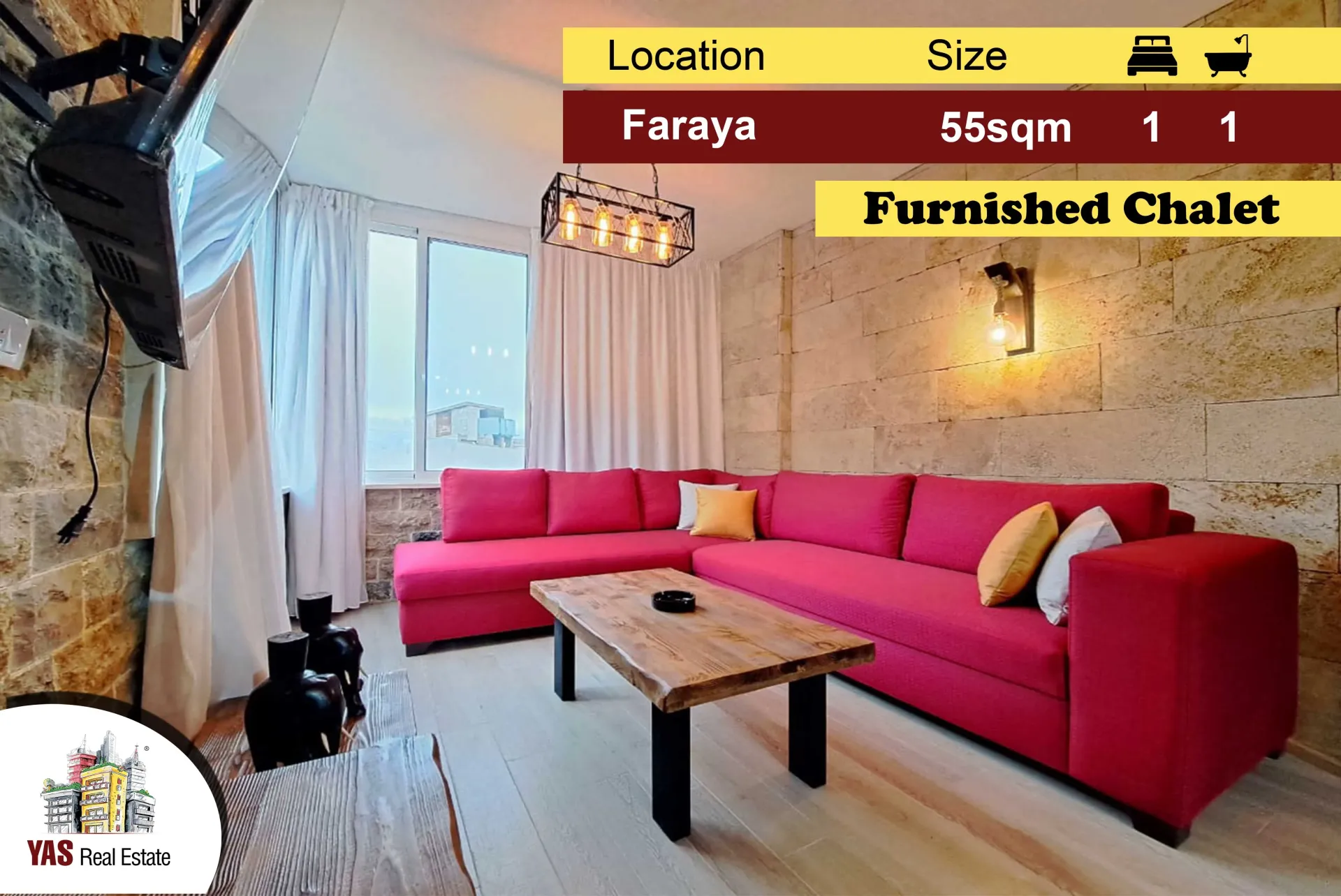 Apartment for Sale in Faraya