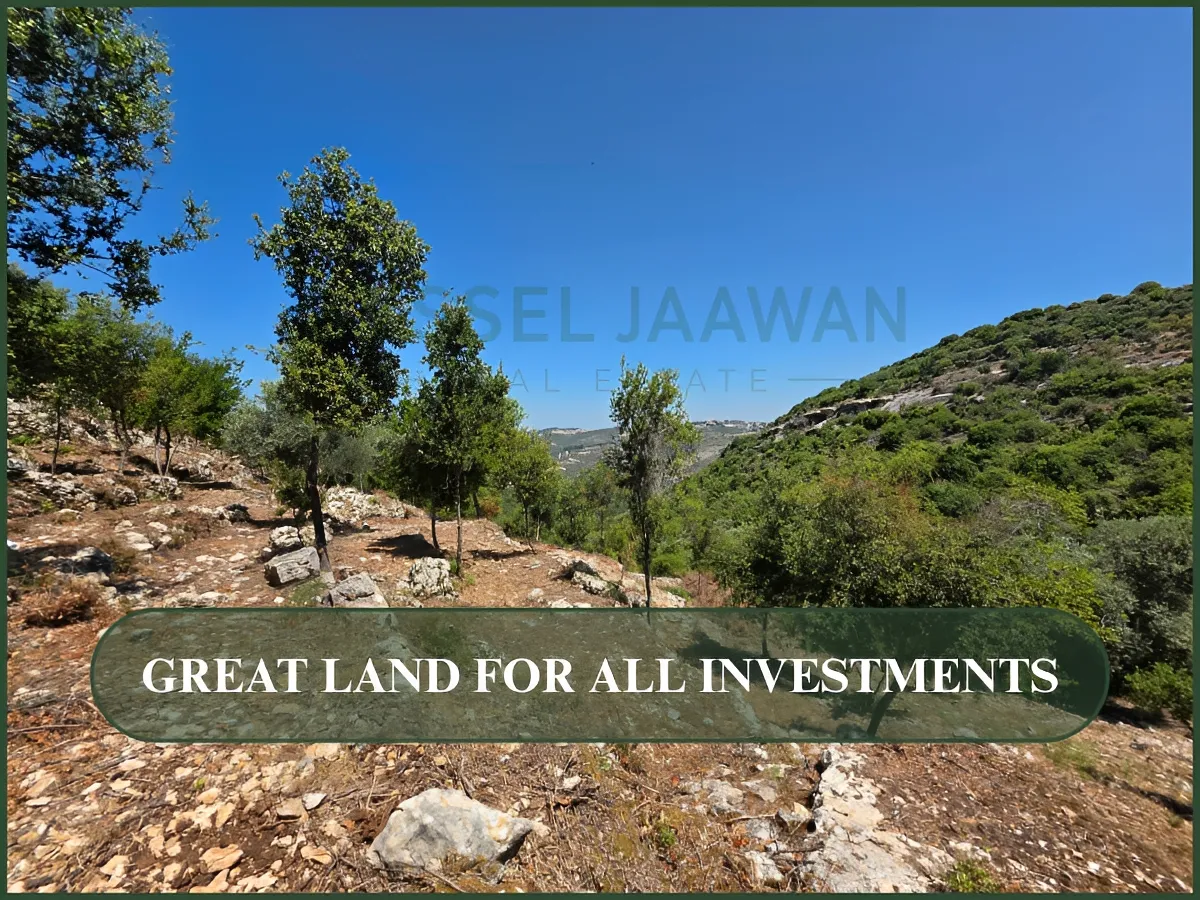 Land for sale in Batroun district, lebanon