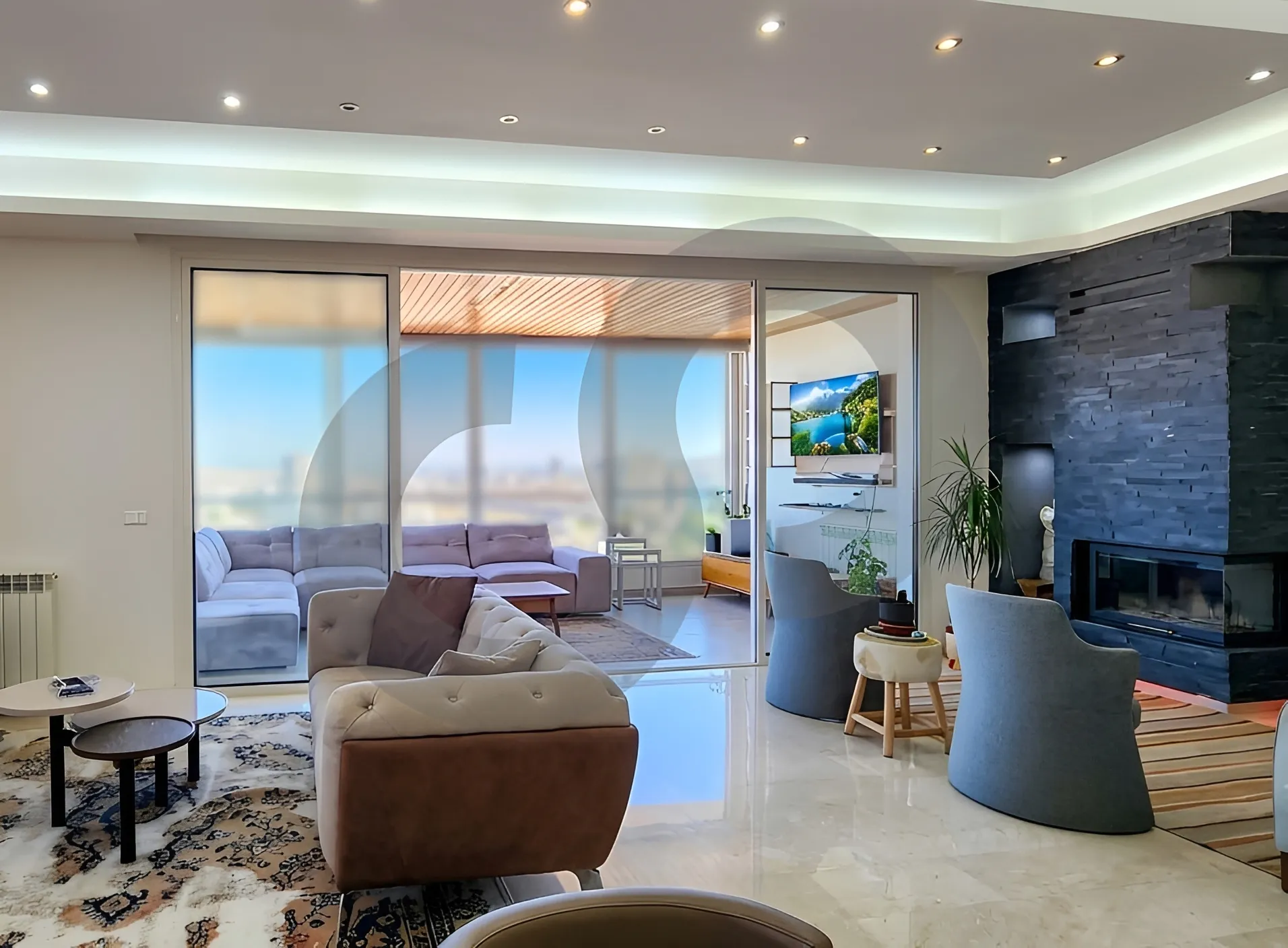 Apartment for Rent in Cornet Chahwan - 4 bed, 5 bath