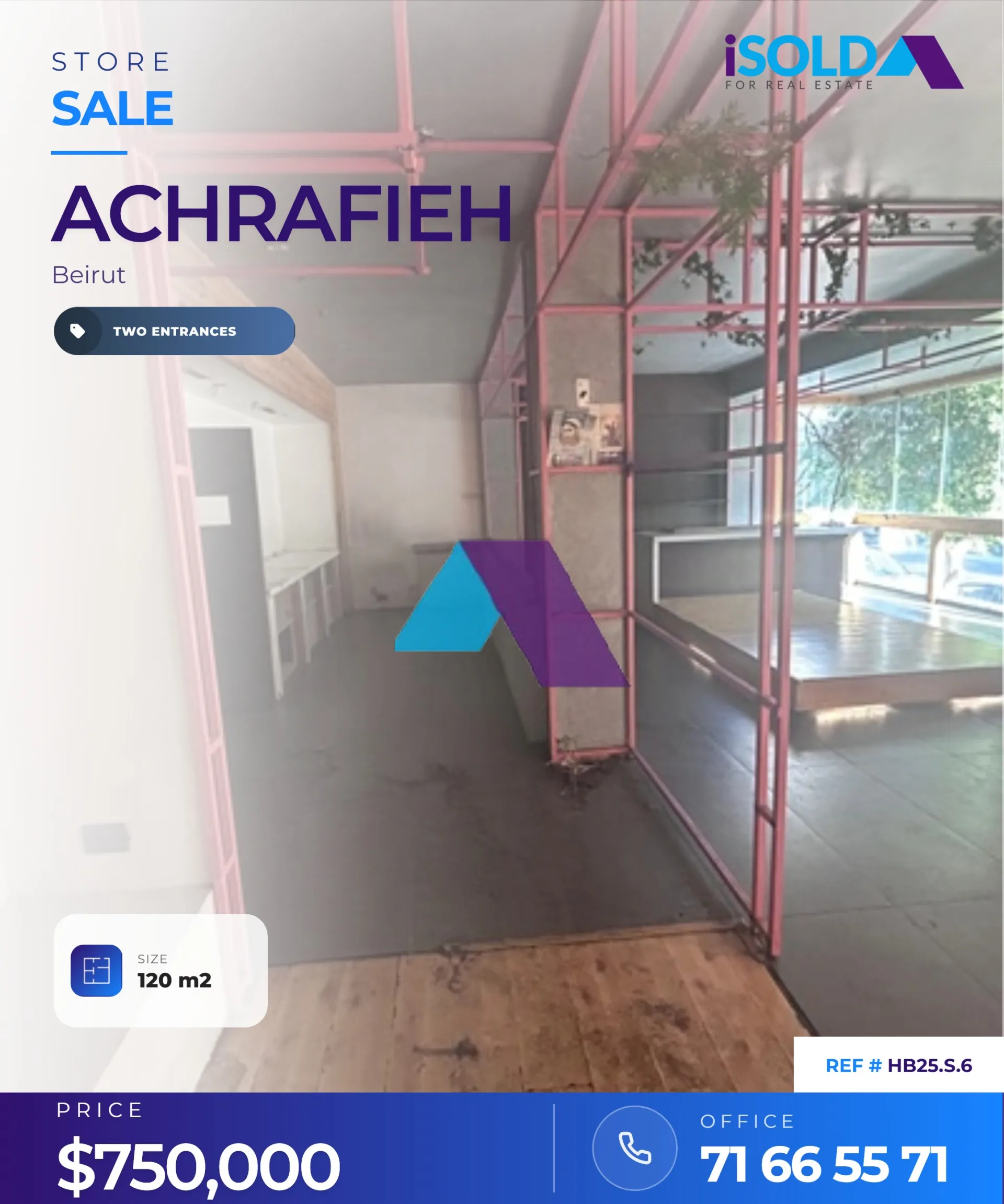 Shop for sale in Achrafieh, Beirut, Lebanon