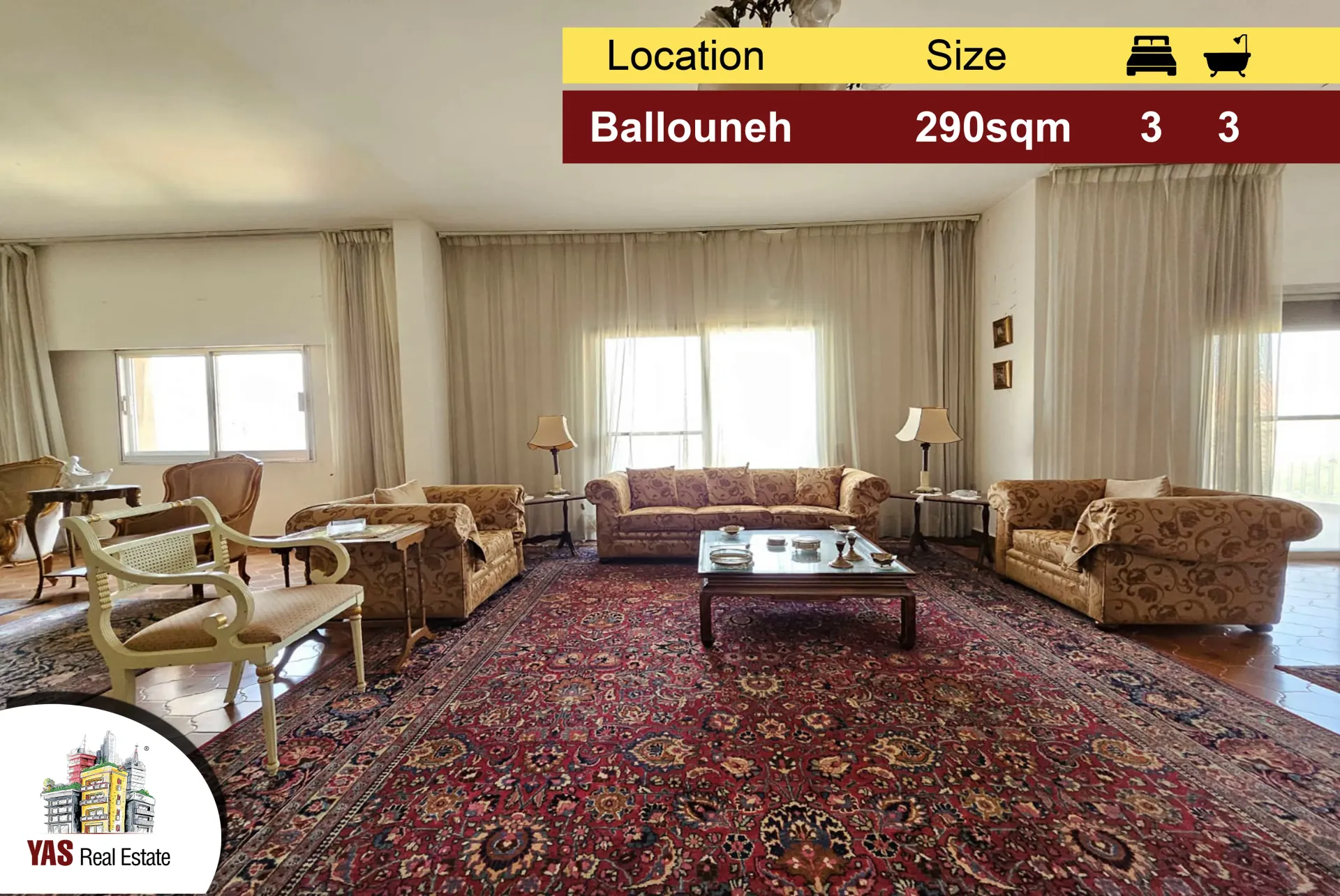 Apartment for Sale in Ballouneh