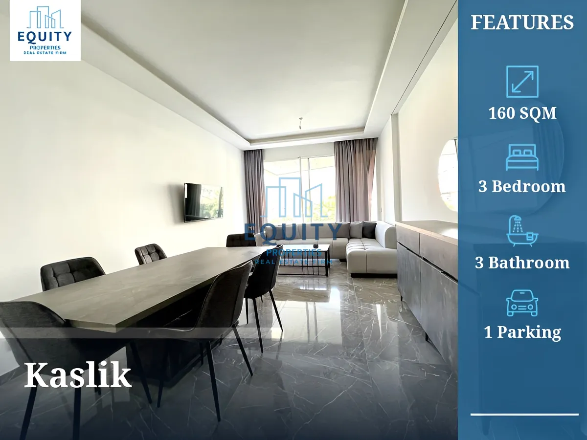 Apartment for rent in Kaslik