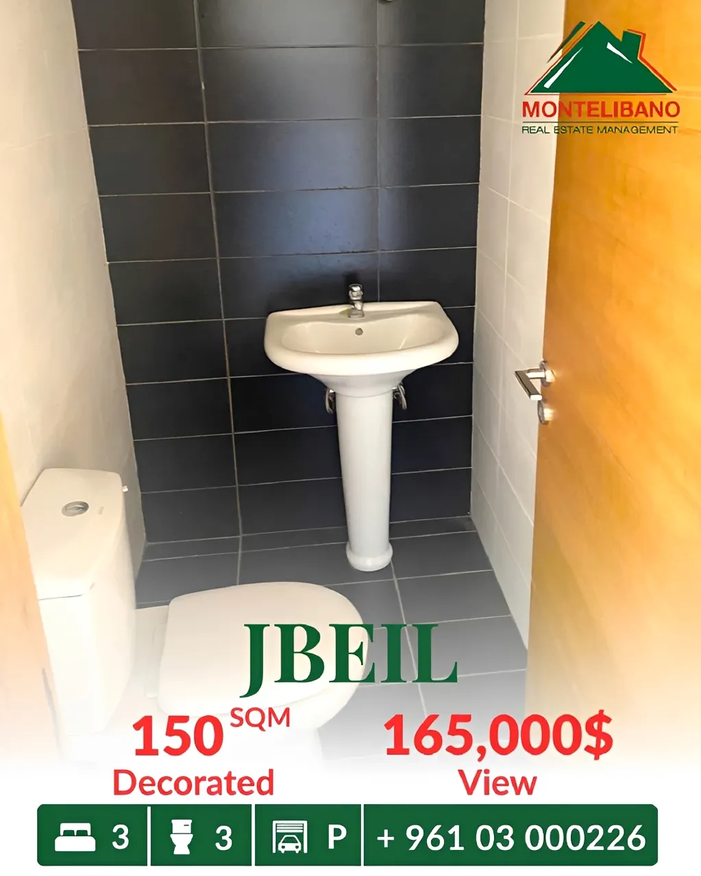 Apartment for sale in Jbeil, Lebanon
