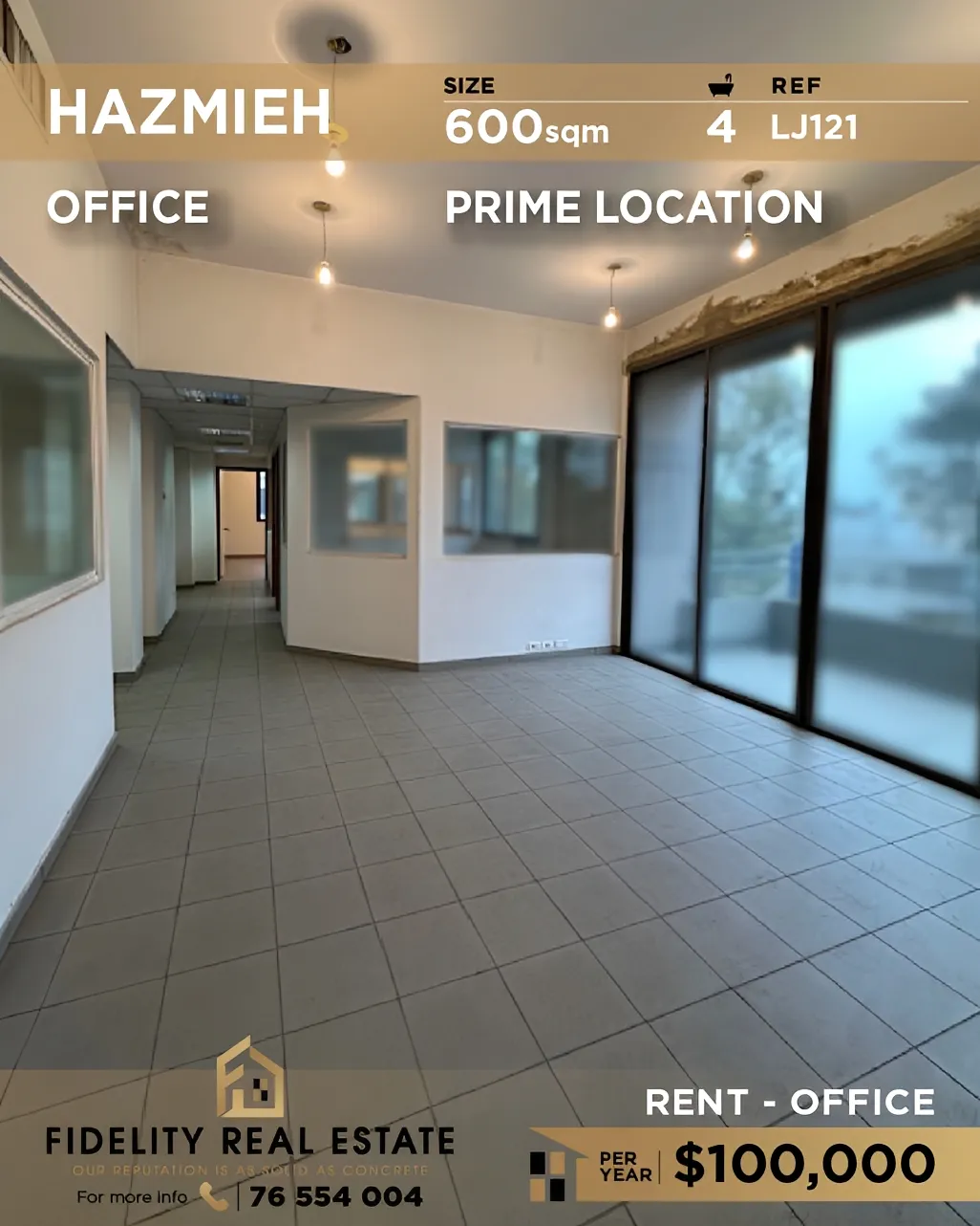 Office for rent in Hazmieh, Lebanon