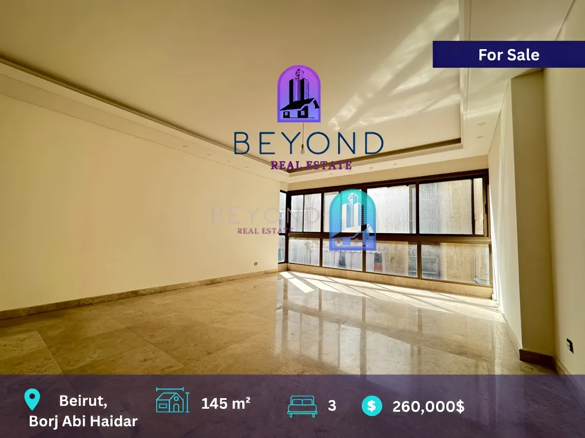 Apartment for sale in Bourj Abi Haydar