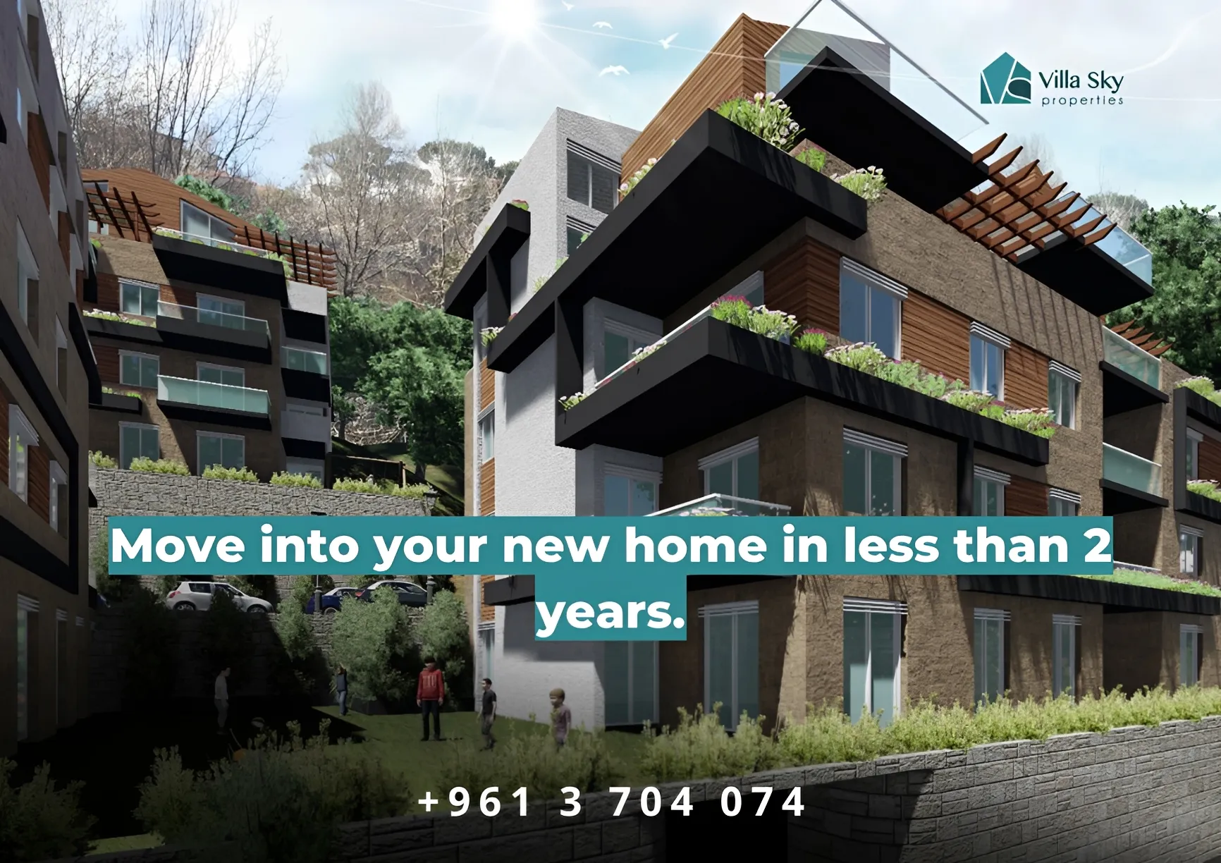 Apartment for sale in Bikfaya, Lebanon