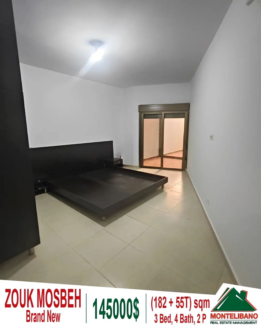 Apartment for Sale in Zouk Mosbeh, Lebanon - 3 bed, 4 bath