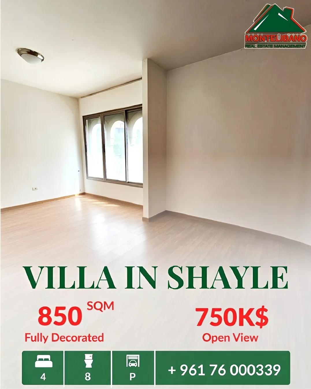 Villa for sale in Sehayleh, Lebanon