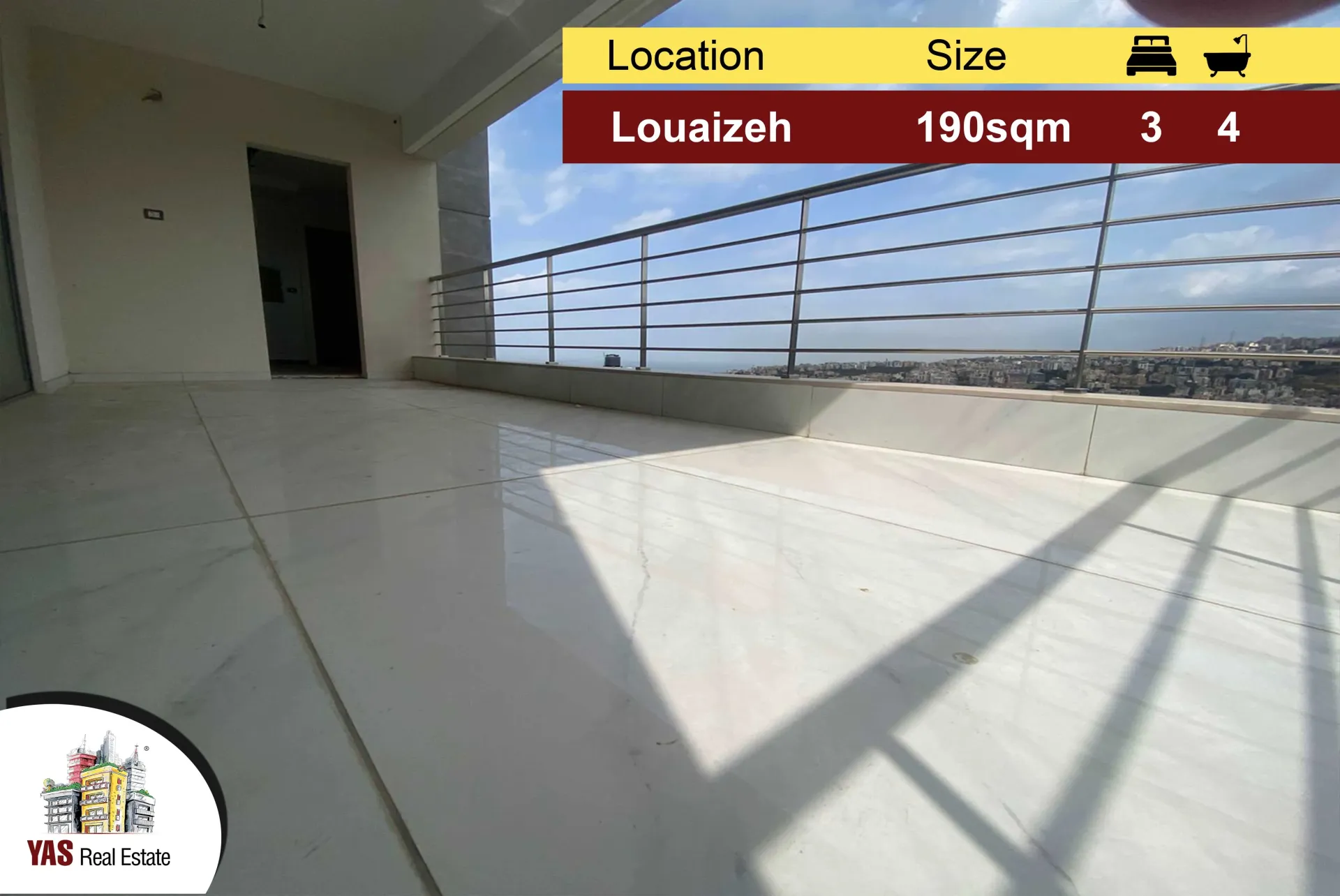 Apartment for Sale in Louaizeh, Lebanon
