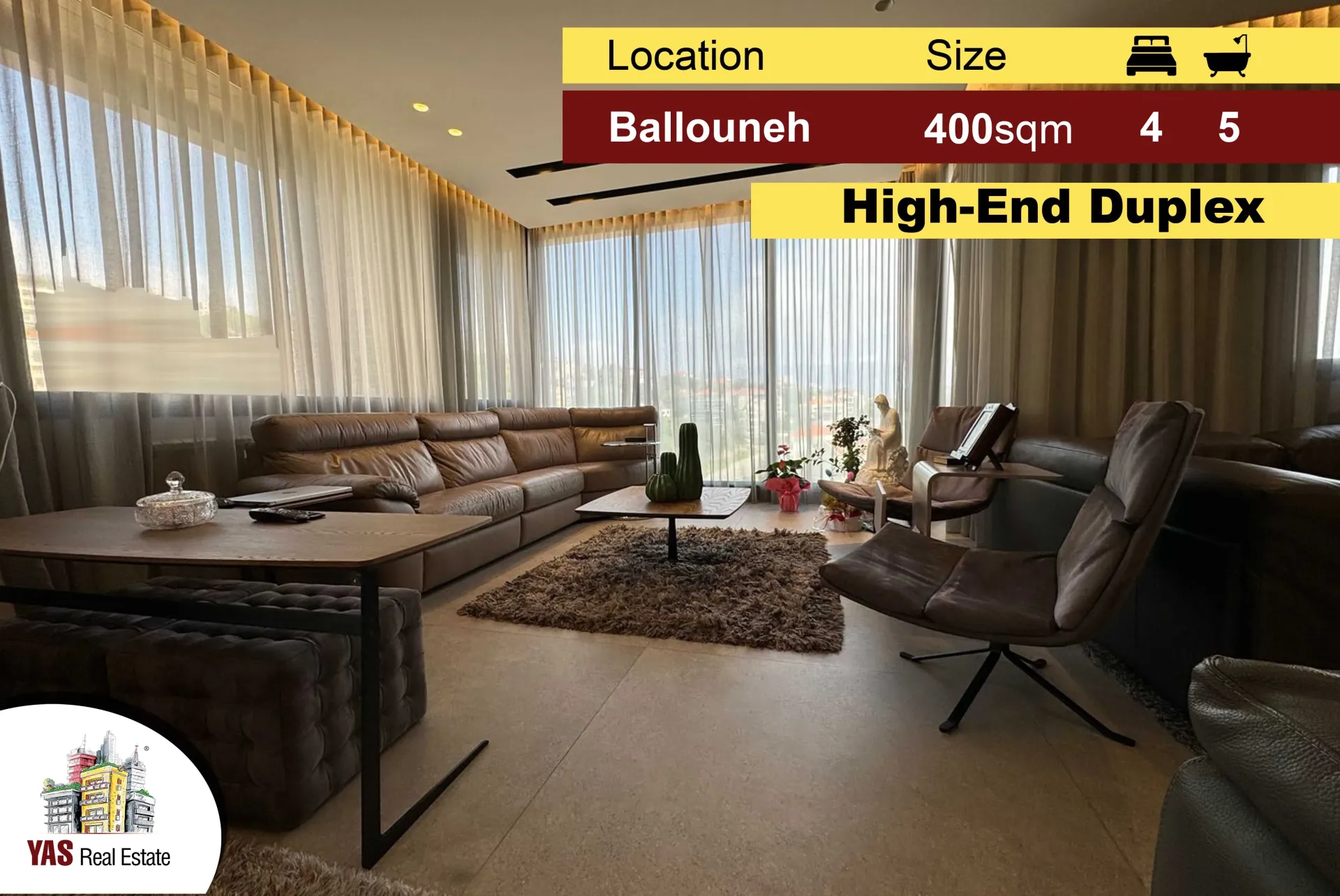 Apartment for Sale in Ballouneh