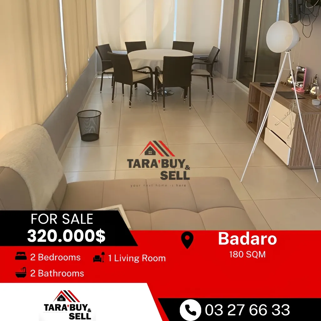 Apartment for sale in Badaro, Beirut, Lebanon