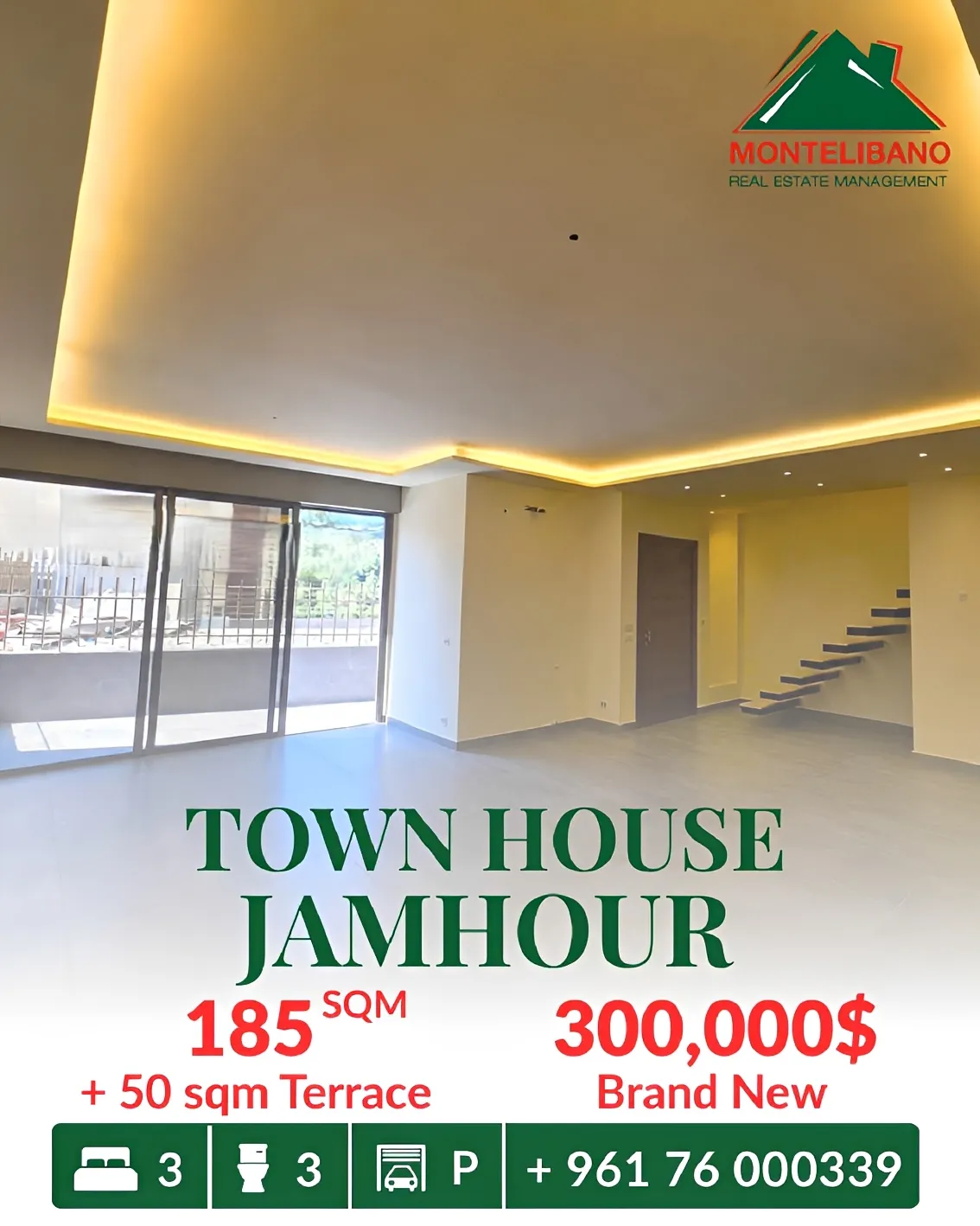 Apartment for sale in Jamhour, Lebanon