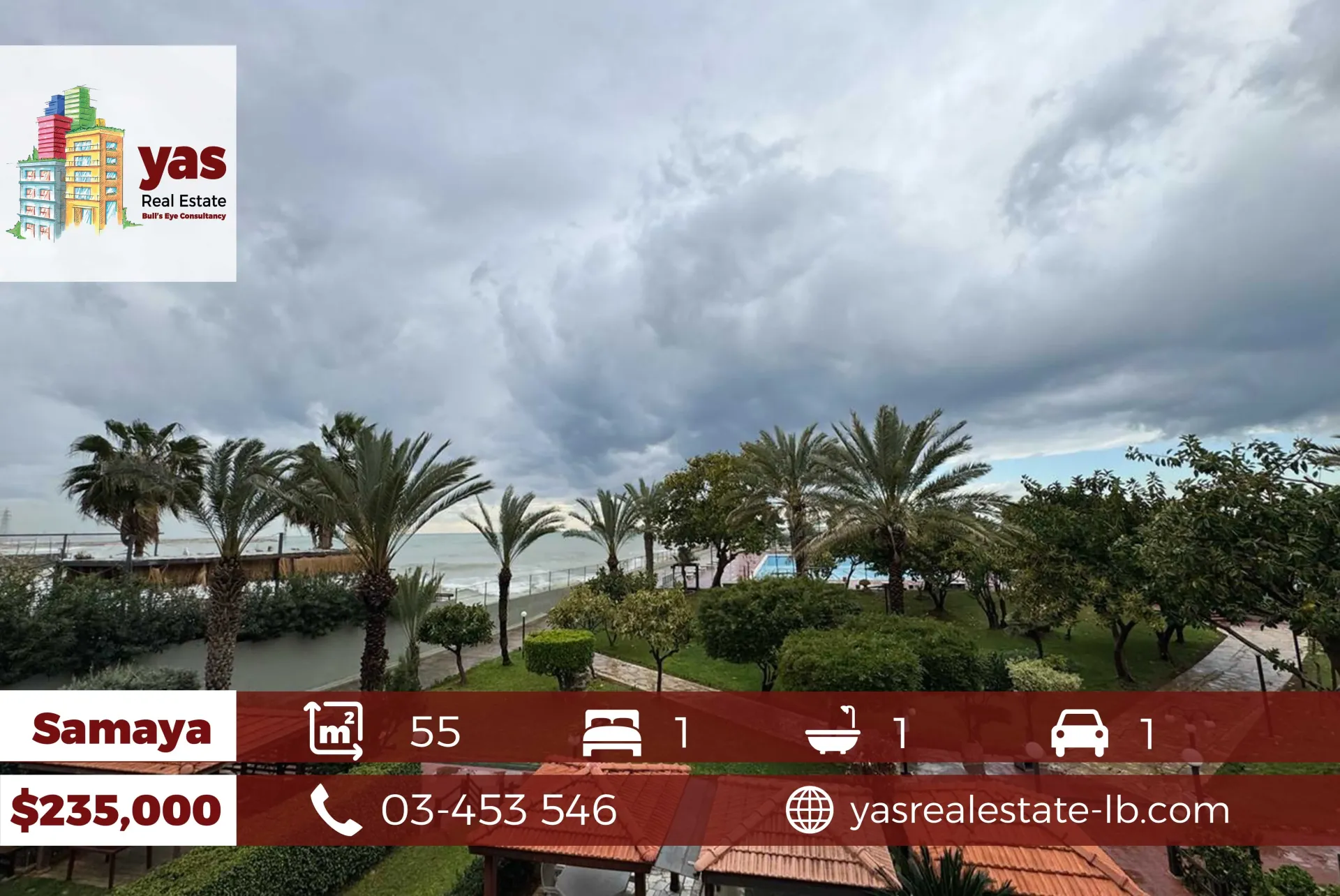 Chalet for Sale in Kaslik - 1 bed, 1 bath