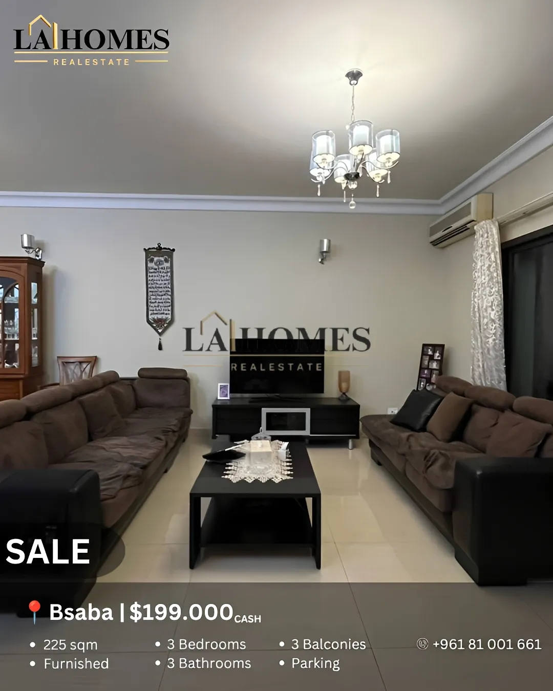 Apartment for sale in Bsaba