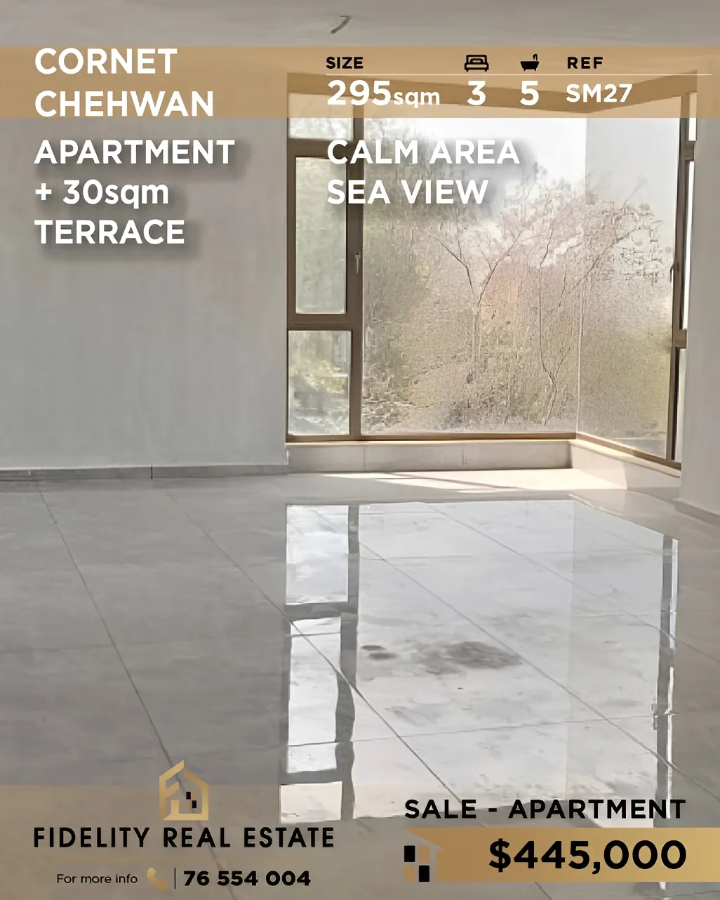 Apartment for sale in Cornet Chahwan, Lebanon