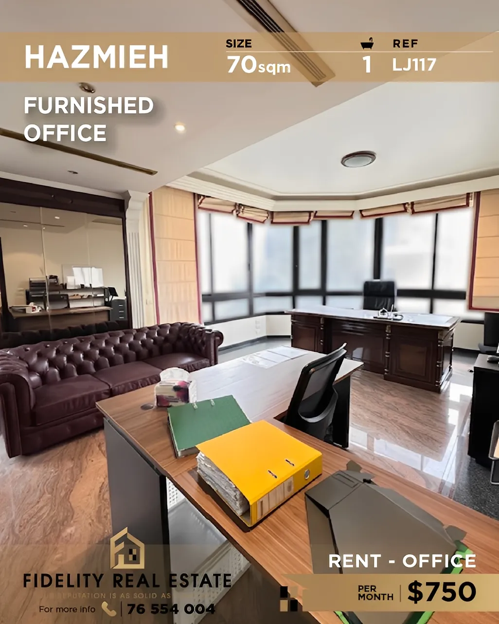 Office for Rent in Hazmieh, Lebanon