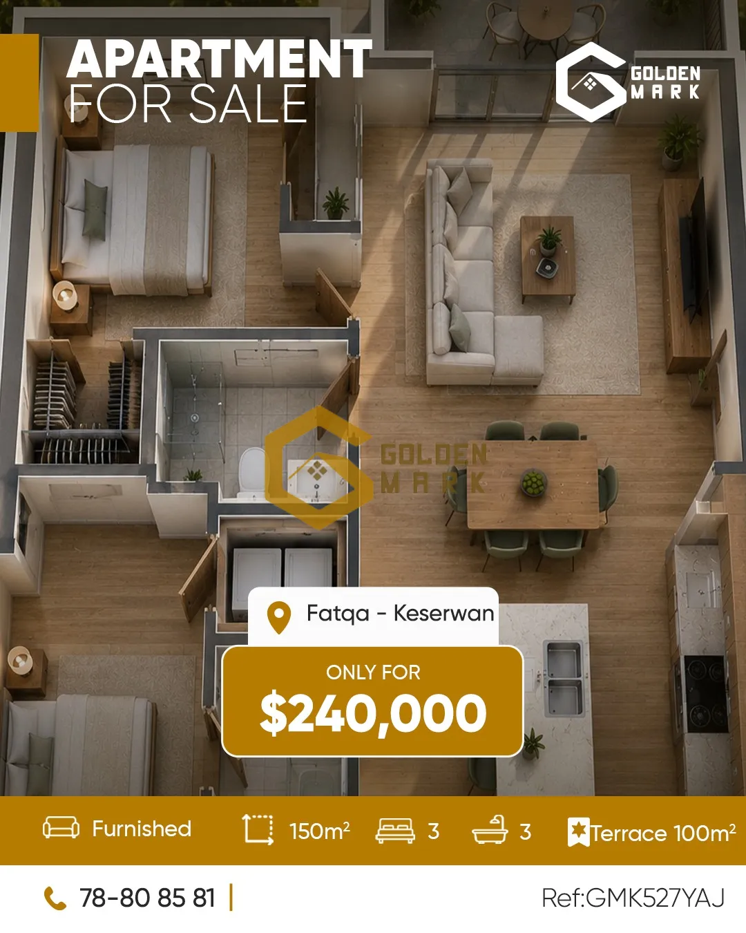 Apartment for Sale in Fatqa