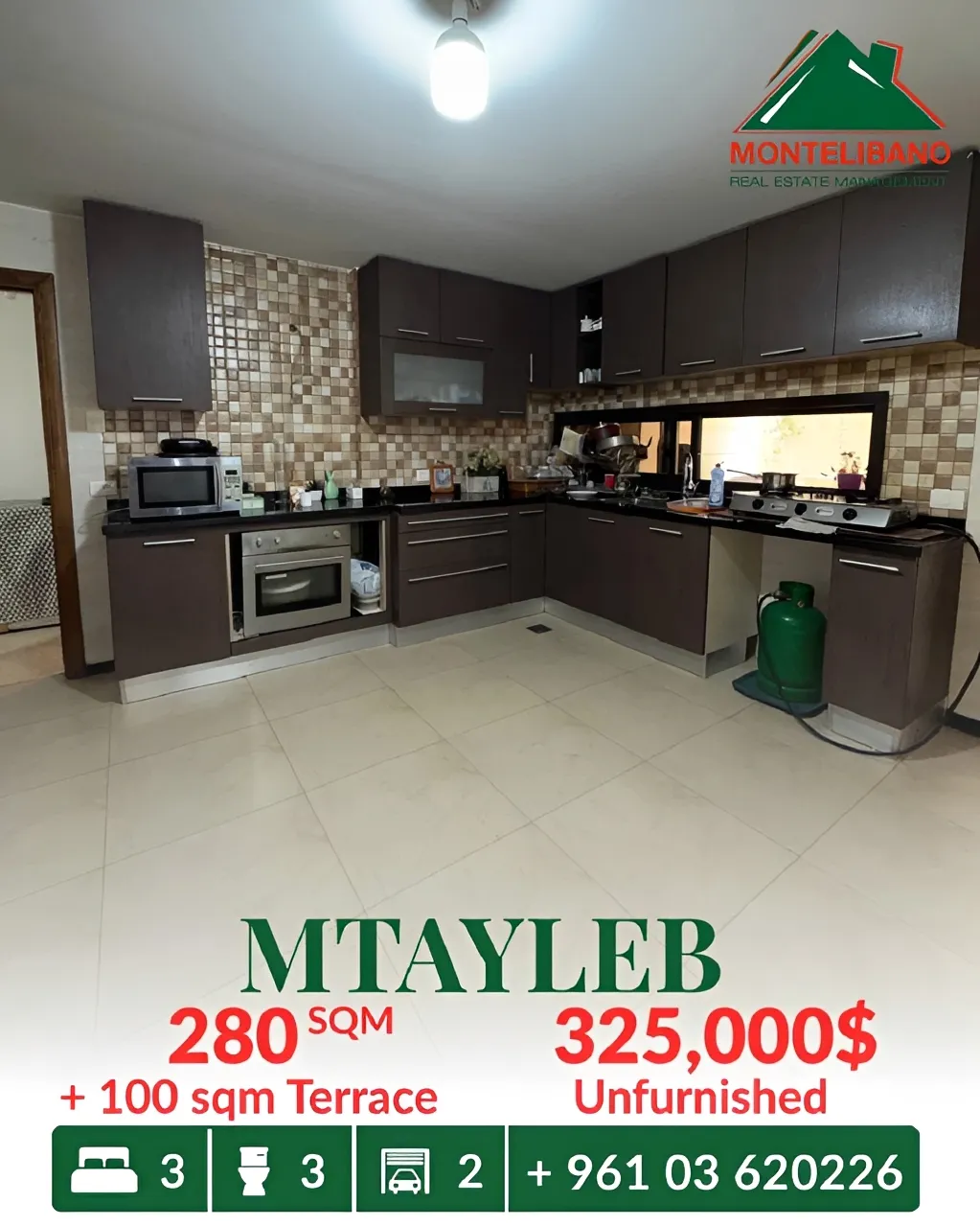 Apartment for sale in Mtayleb