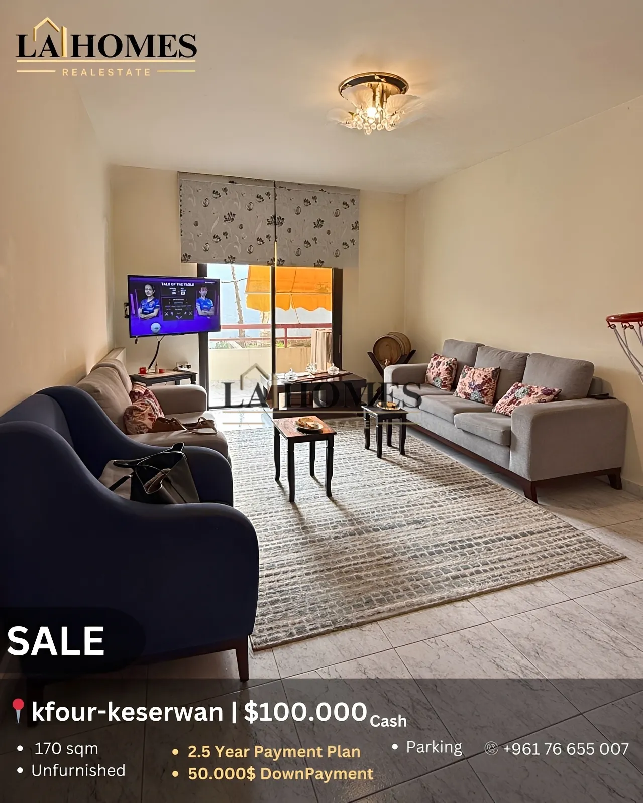 Apartment for sale in Kfour, lebanon