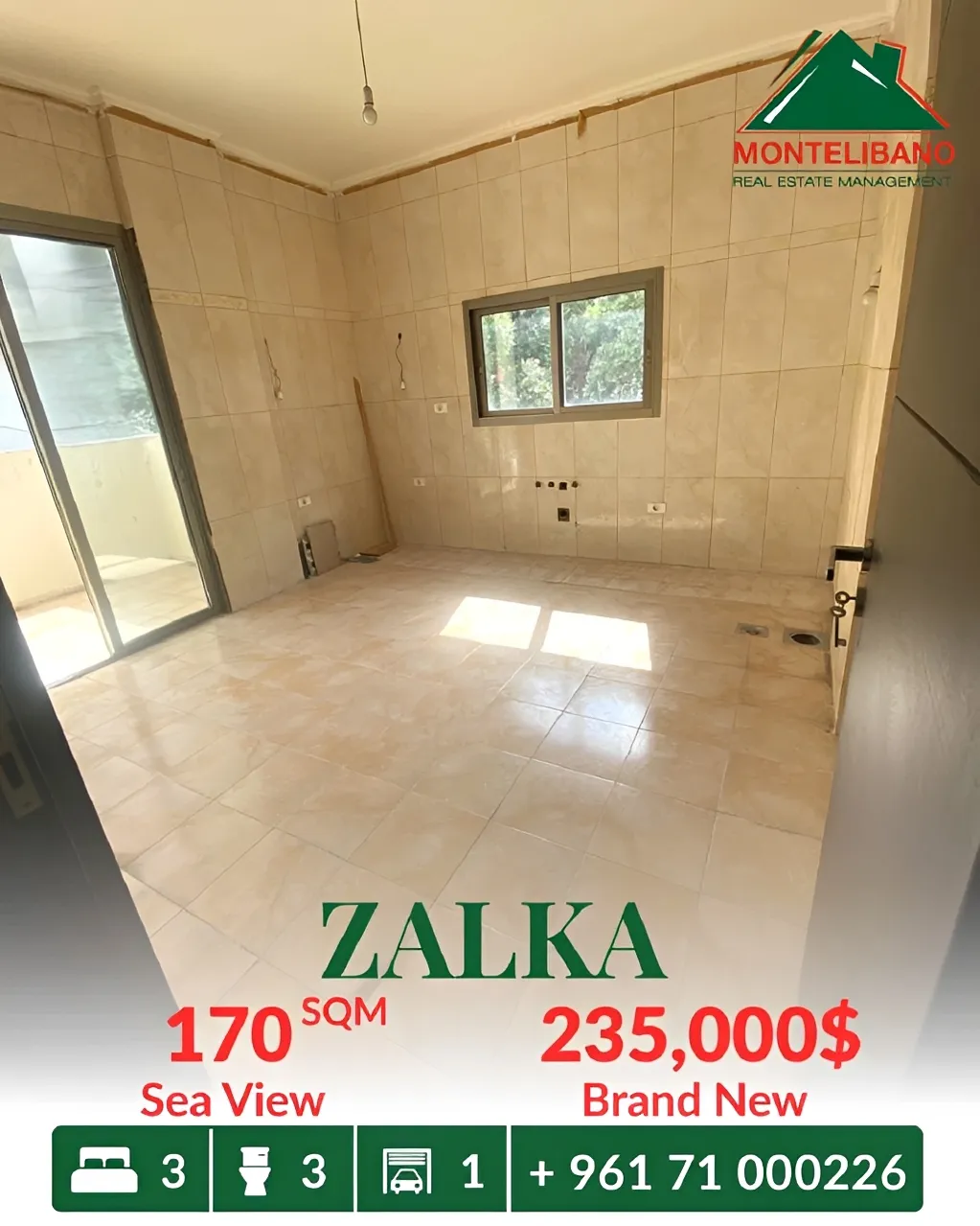 Apartment for sale in Zalqa