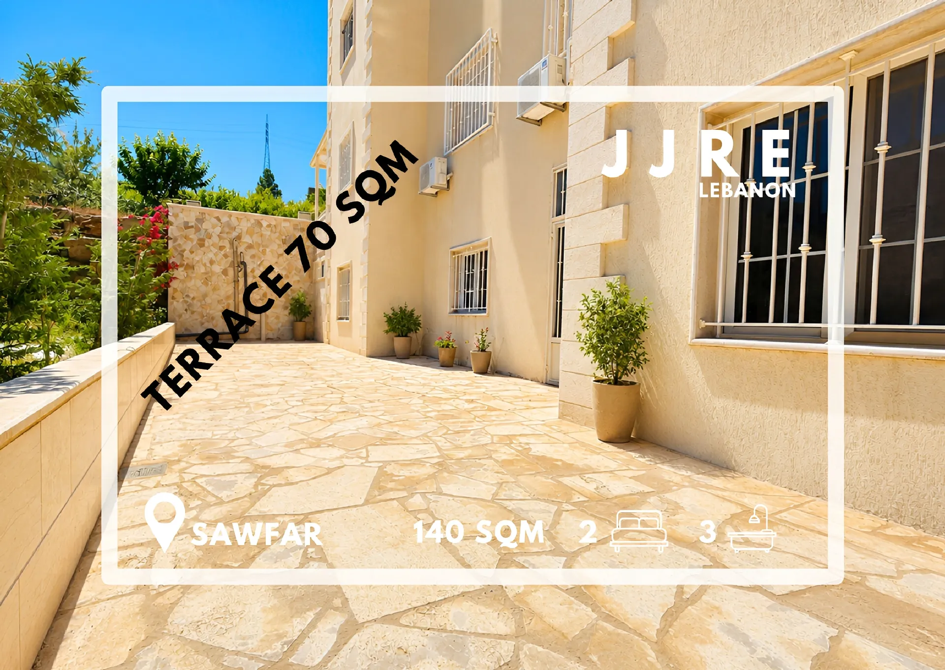 Apartment for sale in Saoufar, lebanon - 2 bed, 3.0 bath