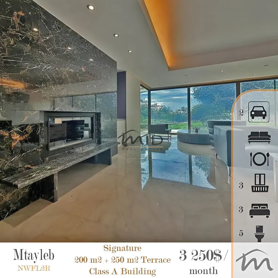 Apartment for rent in Mtayleb, lebanon