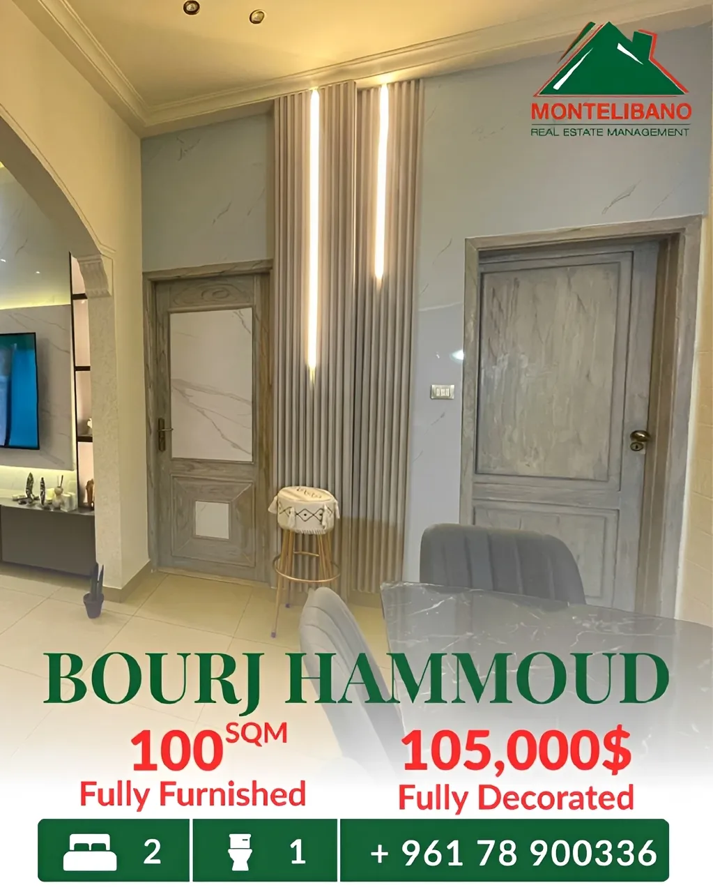 Apartment for sale in Bourj Hammoud