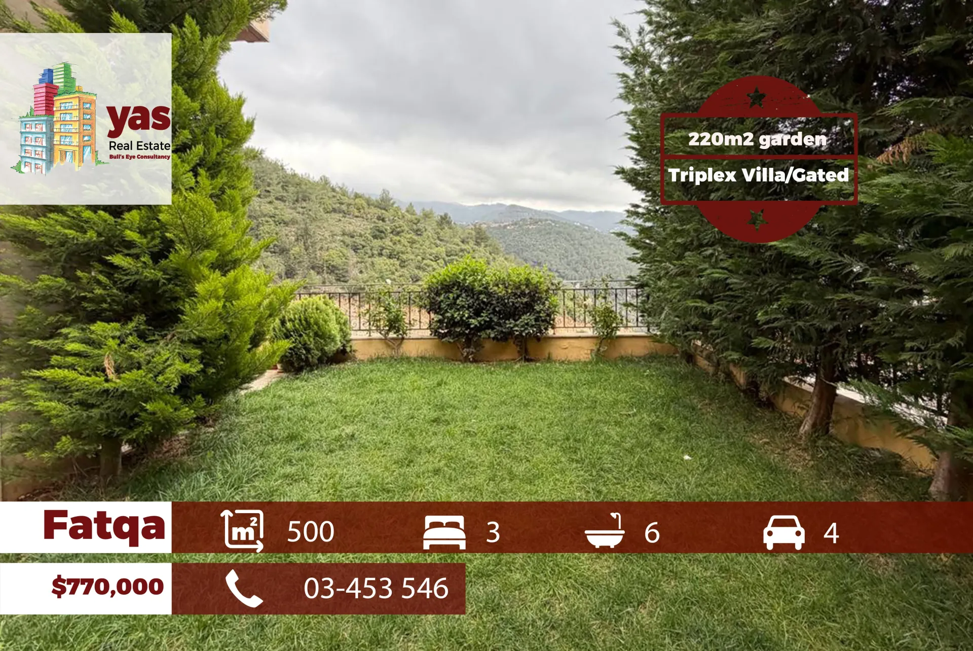 Apartment for Sale in Fatqa - 3 bed, 6 bath
