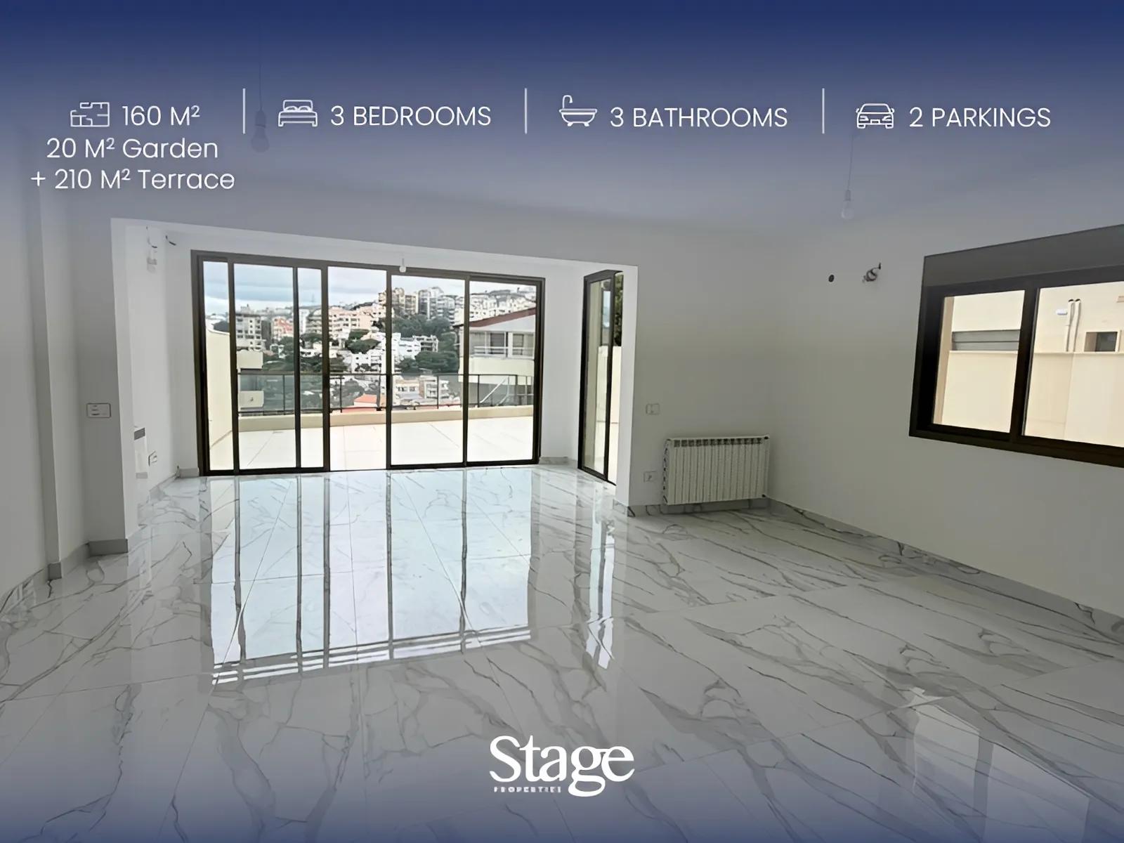 Apartment for sale in Bsalim, Lebanon - 3 bed, 3 bath