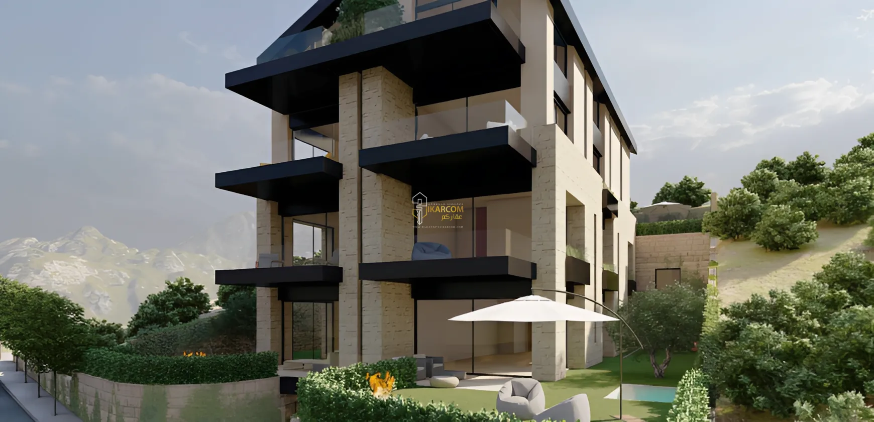 Apartment for Sale in Keserwan, Faqra, Lebanon - 3 bed, 5 bath
