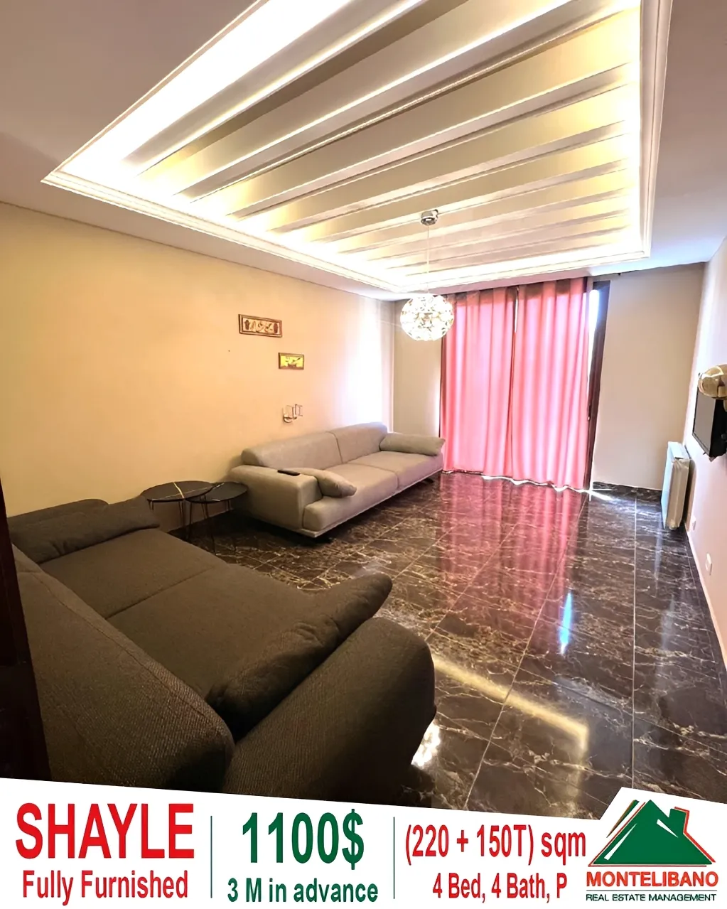 Apartment for rent in Sehayleh, Lebanon