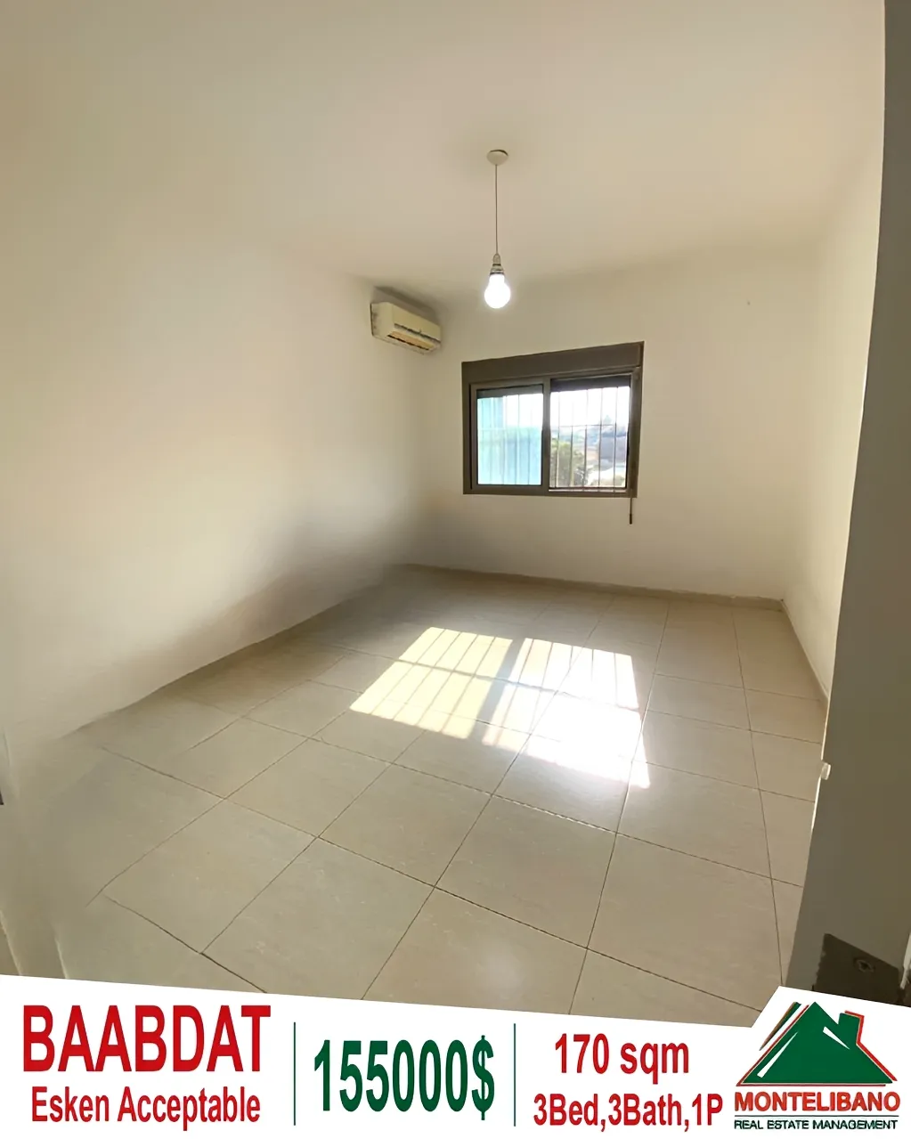 Apartment for sale in Baabdat, Lebanon
