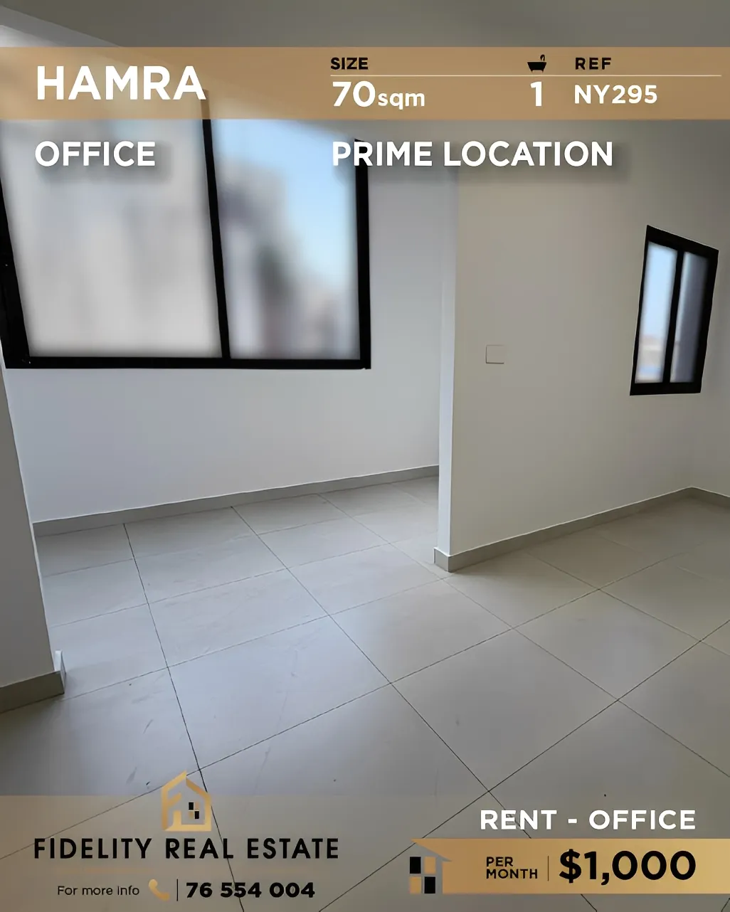 Office for Rent in Hamra, Beirut, Lebanon