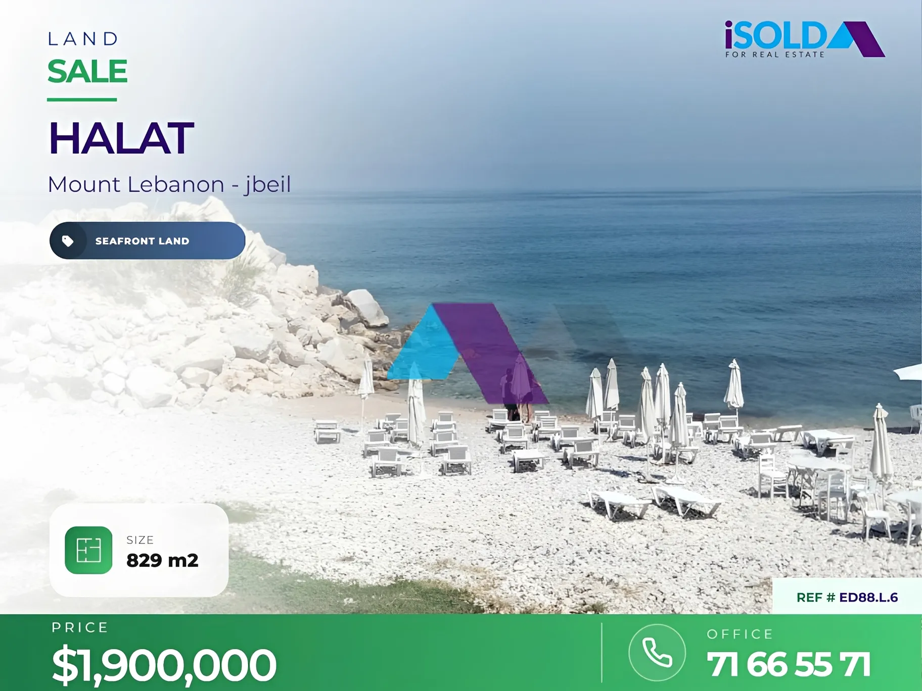 Residential Land for sale in Halat, Lebanon